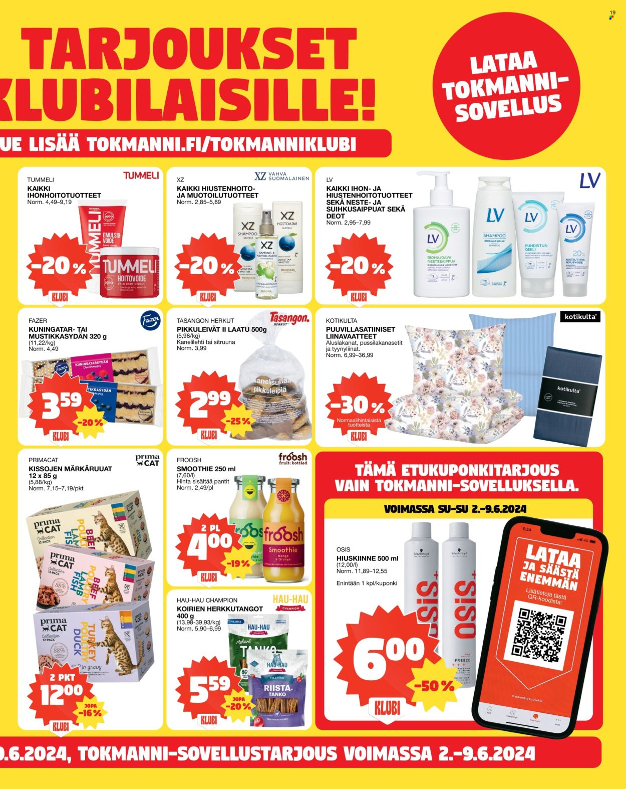 Tokmanni tarjoukset - 03.06.2024 - 09.06.2024. Sivu 19