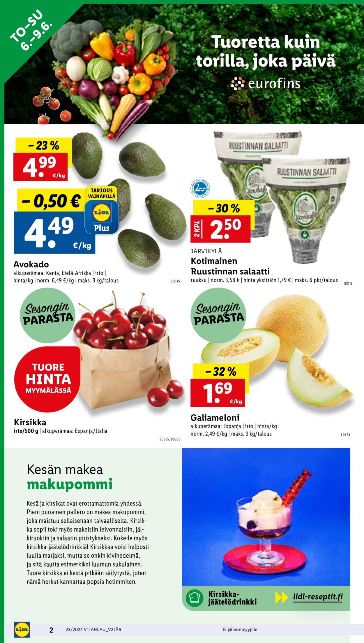 Lidl tarjoukset - 06.06.2024 - 12.06.2024. Sivu 4