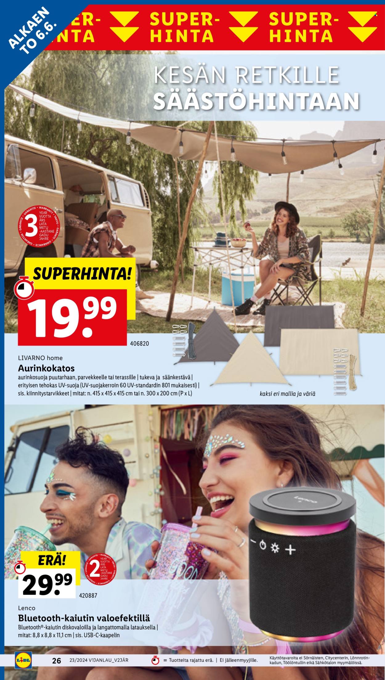 Lidl tarjoukset - 06.06.2024 - 12.06.2024. Sivu 28