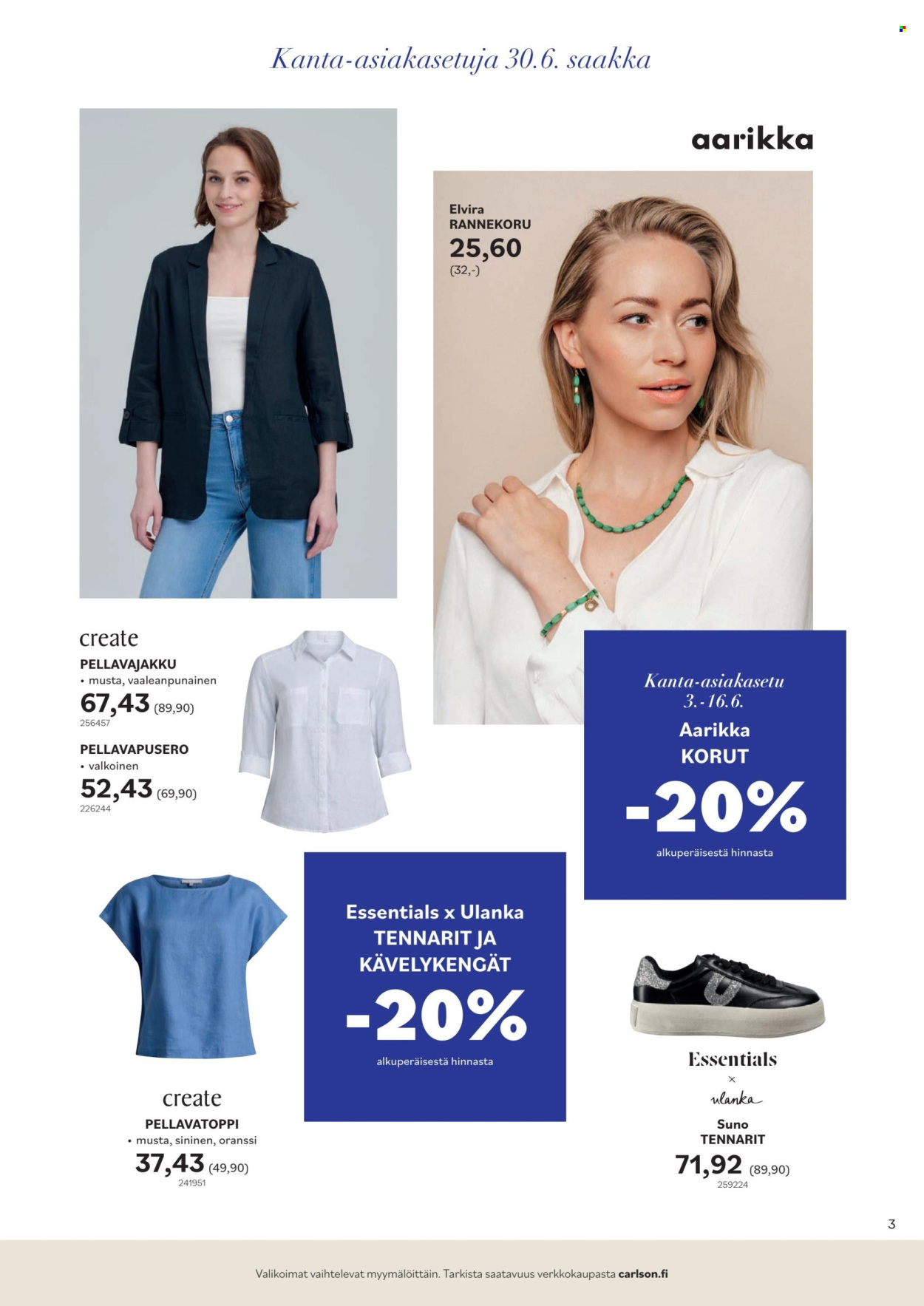 Carlson tarjoukset - 01.06.2024 - 30.06.2024. Sivu 3