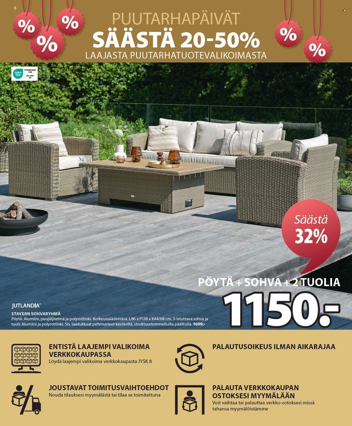 JYSK tarjoukset - 03.06.2024 - 16.06.2024. Sivu 7