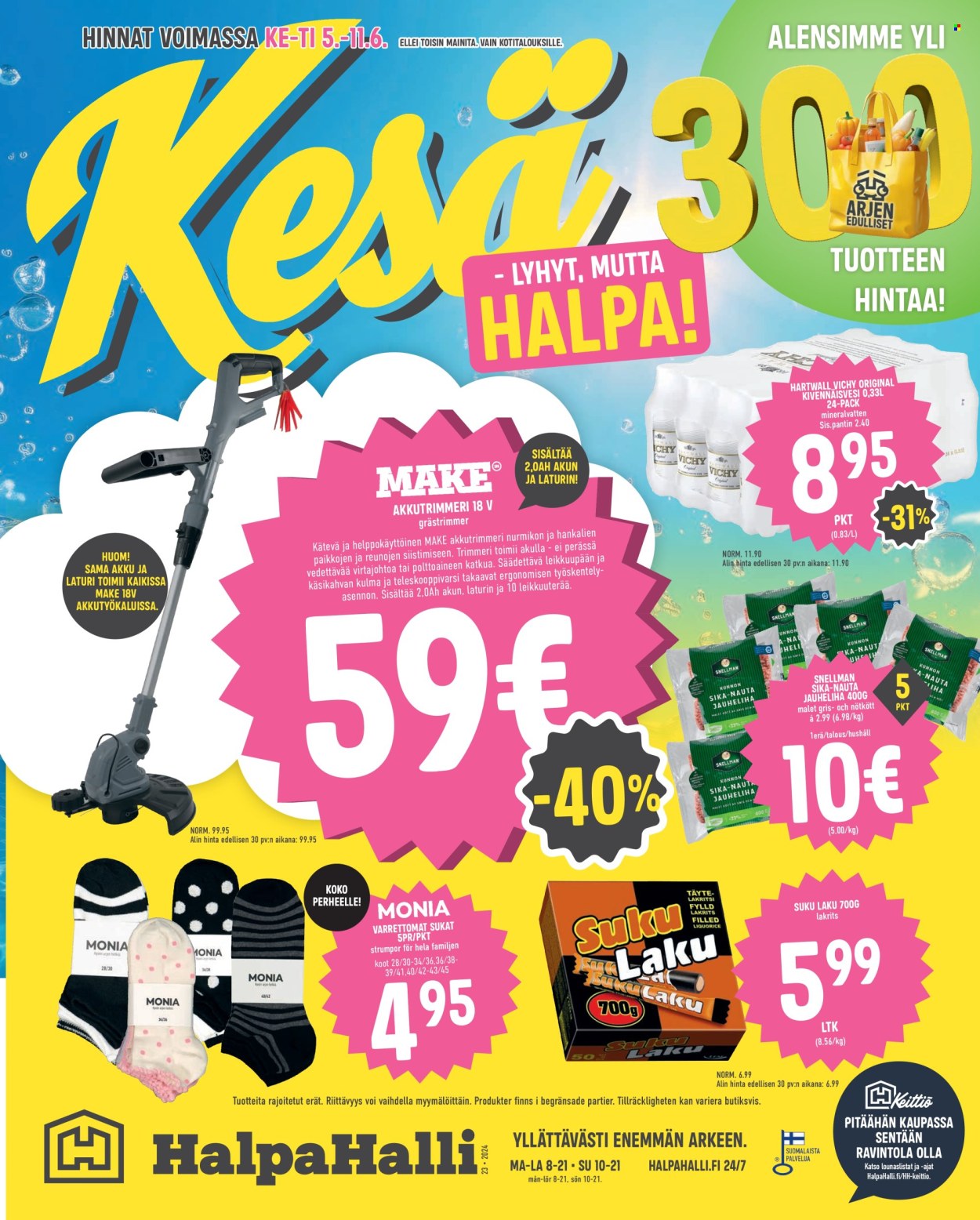 HalpaHalli tarjoukset - 05.06.2024 - 11.06.2024. Sivu 1