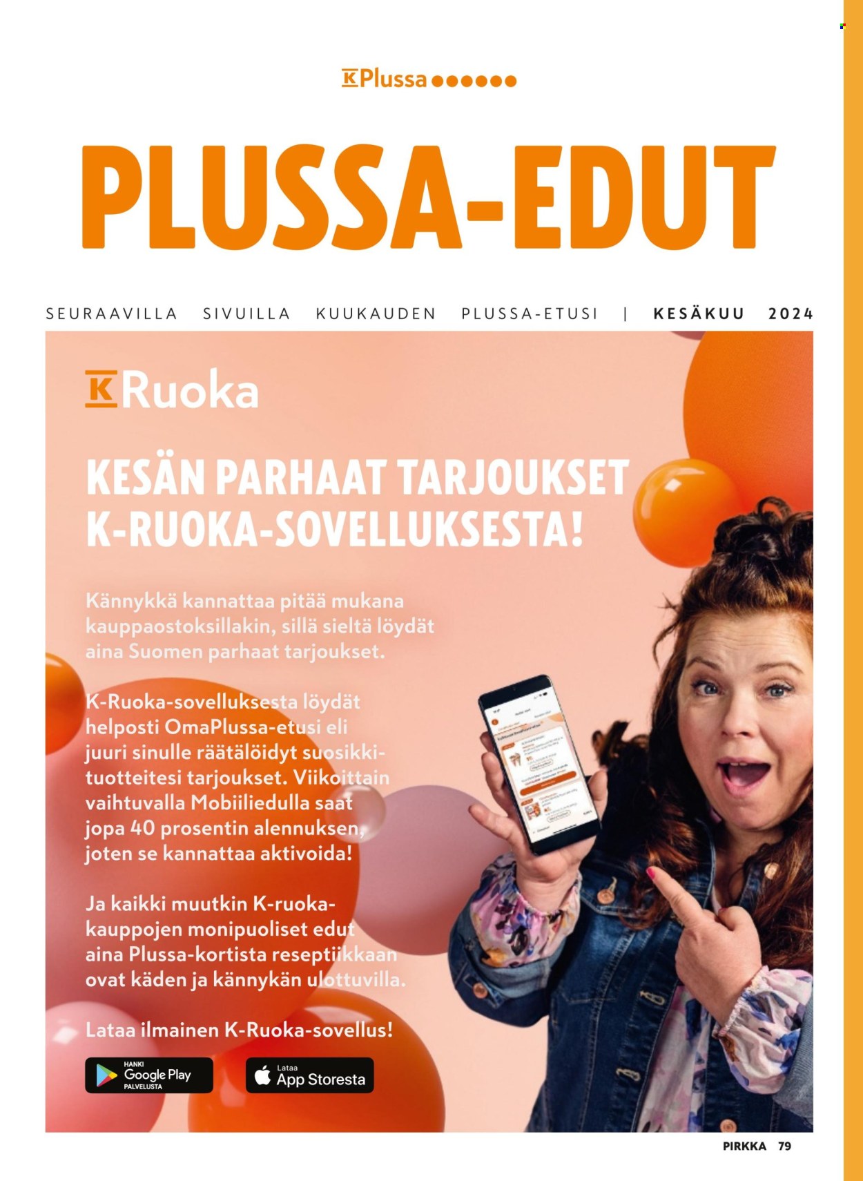 K-citymarket tarjoukset - 05.06.2024 - 27.08.2024. Sivu 79