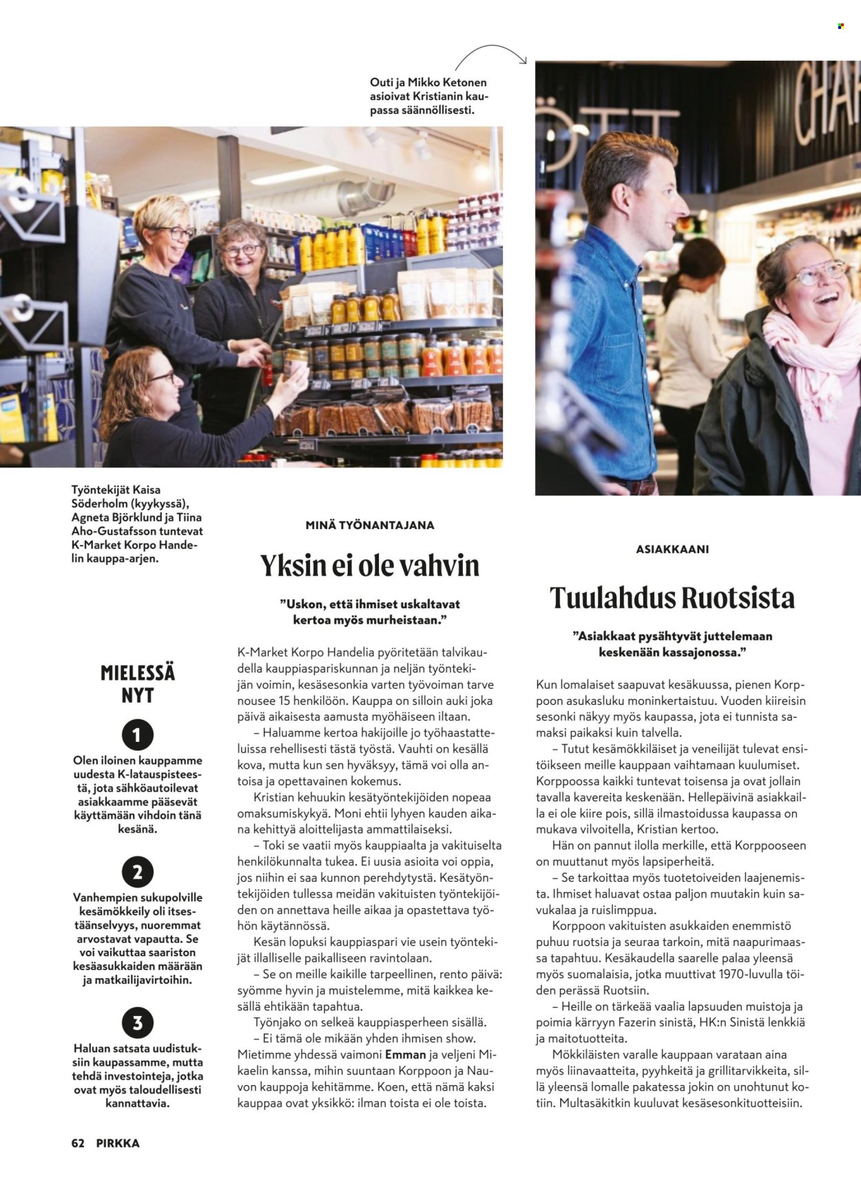 K-market tarjoukset - 05.06.2024 - 27.08.2024. Sivu 62