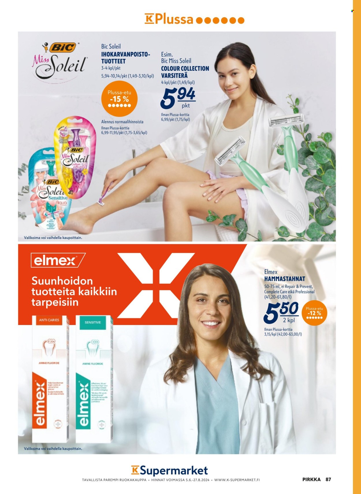 K-market tarjoukset - 05.06.2024 - 27.08.2024. Sivu 87