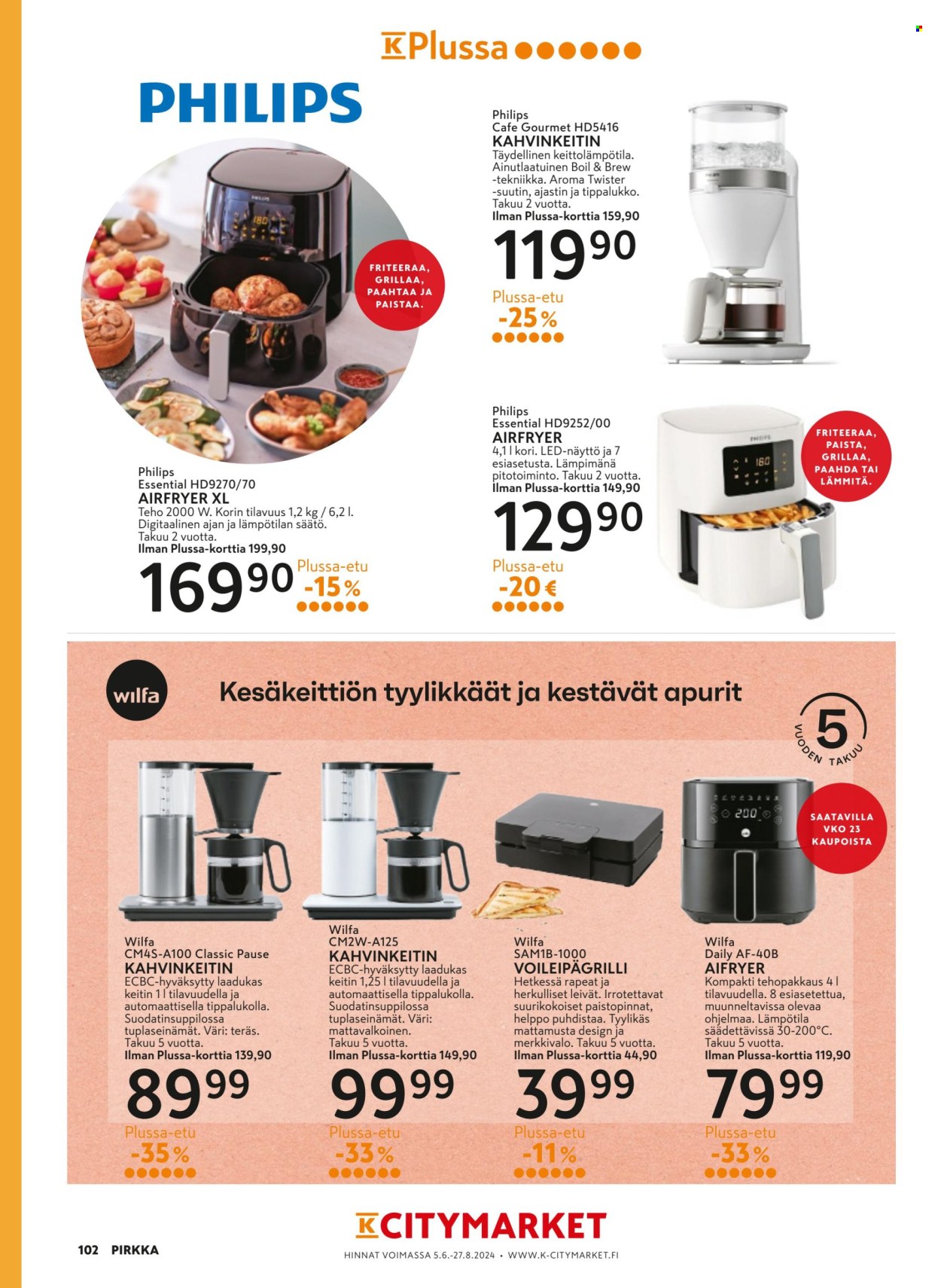 K-market tarjoukset - 05.06.2024 - 27.08.2024. Sivu 102