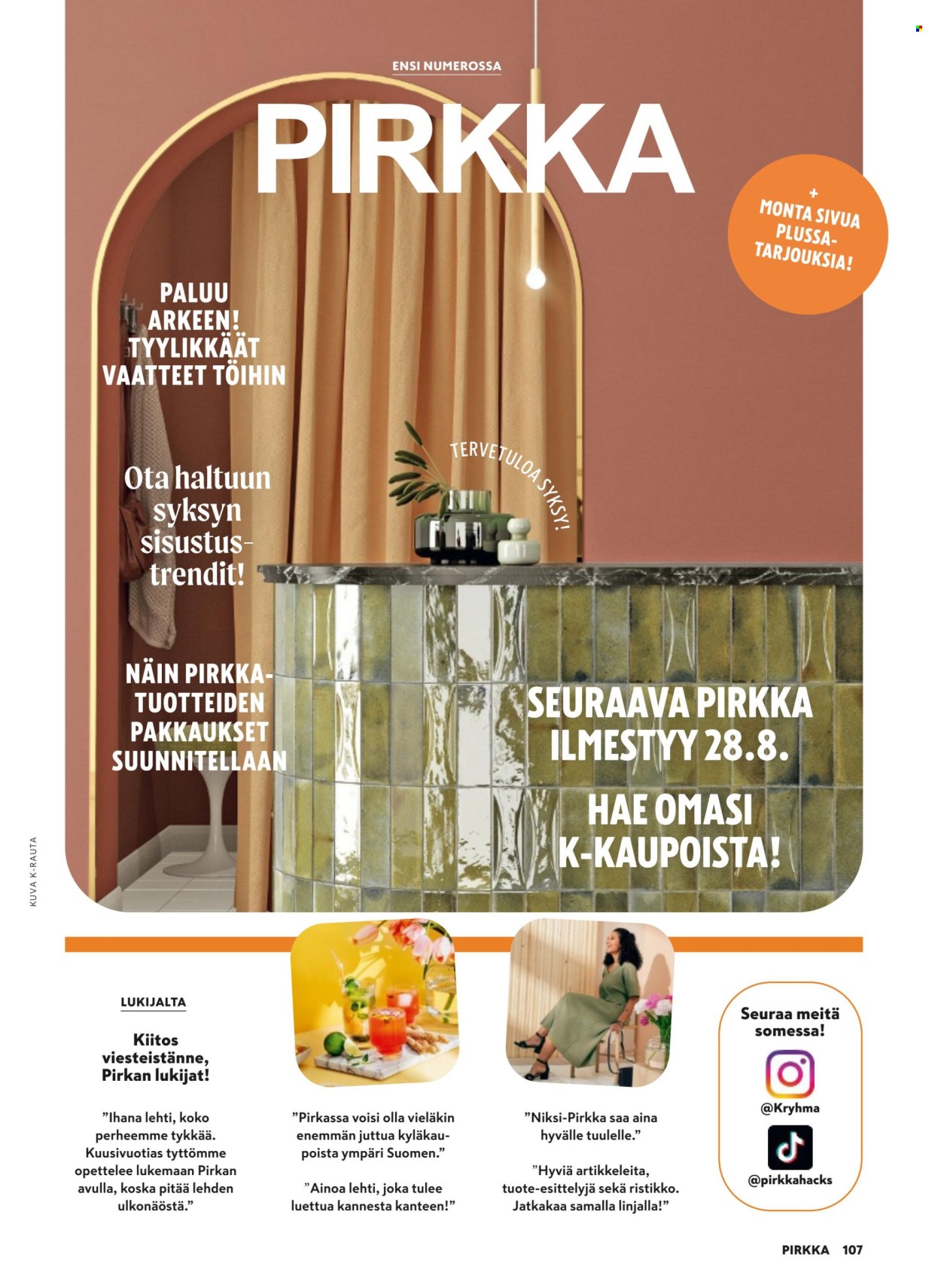 K-market tarjoukset - 05.06.2024 - 27.08.2024. Sivu 107