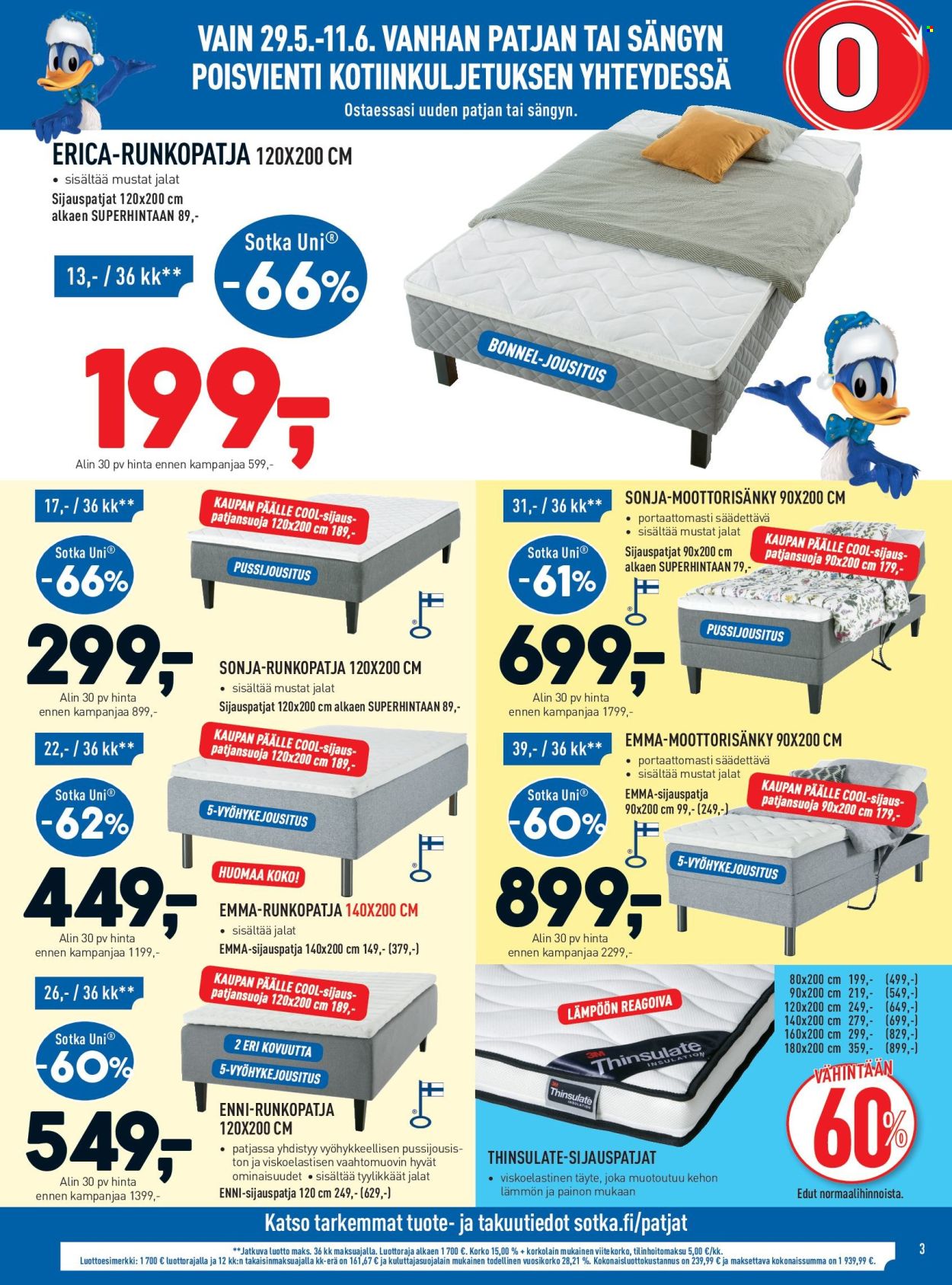 Sotka tarjoukset. Sivu 3
