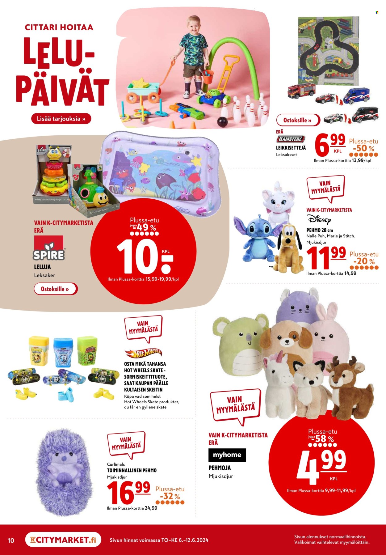 K-citymarket tarjoukset - 06.06.2024 - 12.06.2024. Sivu 10