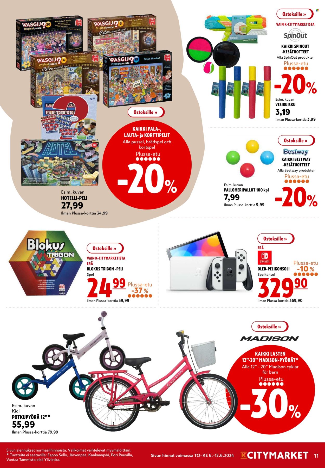 K-citymarket tarjoukset - 06.06.2024 - 12.06.2024. Sivu 11