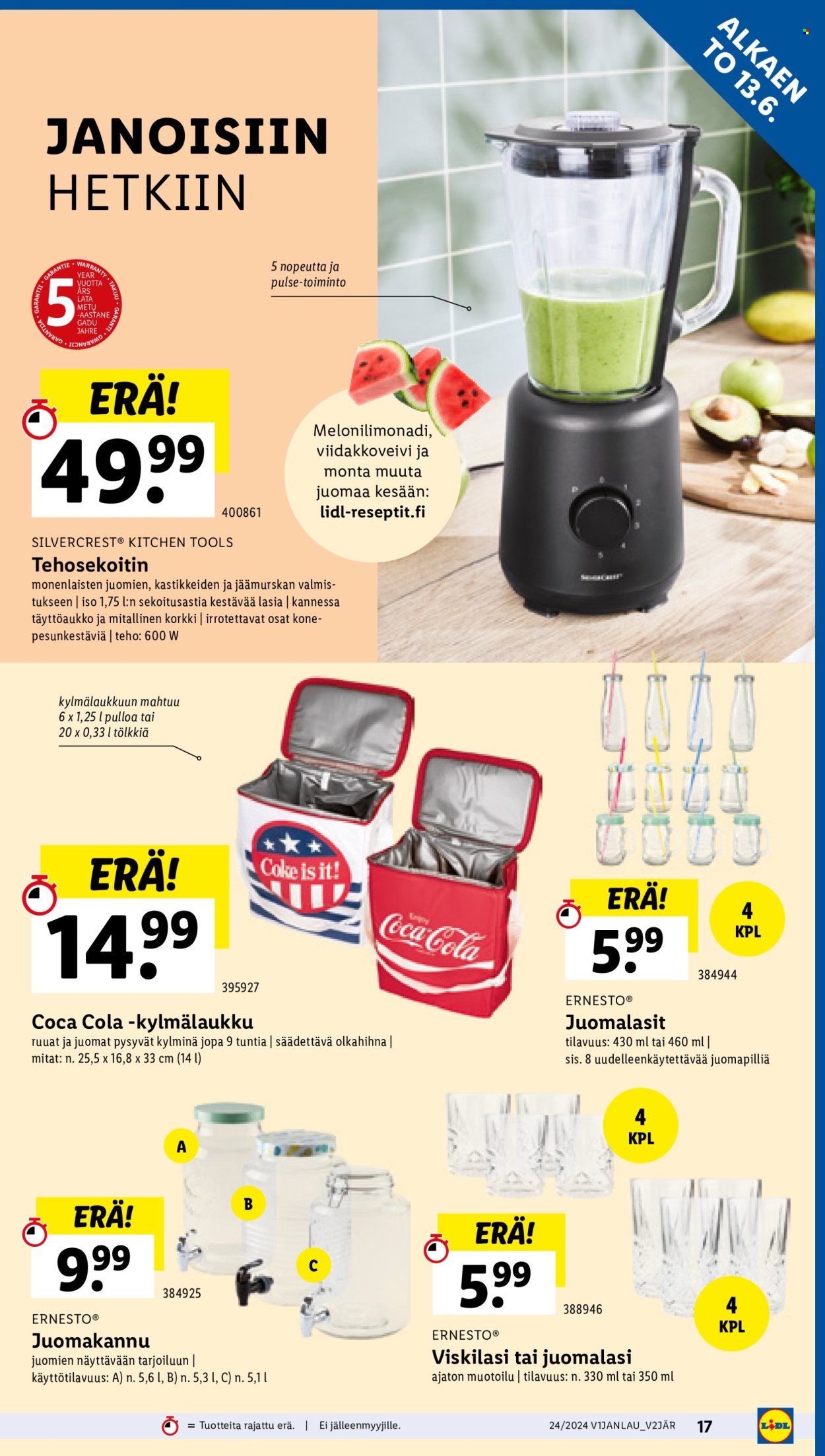 Lidl tarjoukset - 13.06.2024 - 18.06.2024. Sivu 19