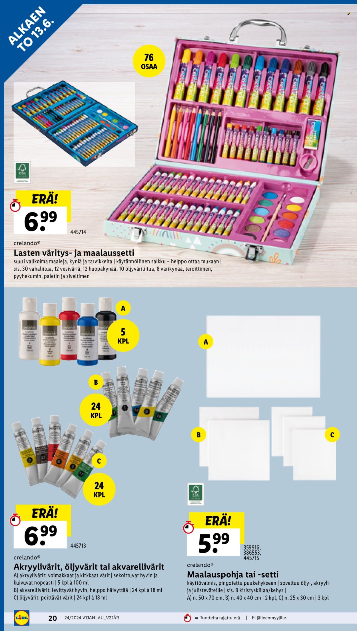 Lidl tarjoukset - 13.06.2024 - 18.06.2024. Sivu 22