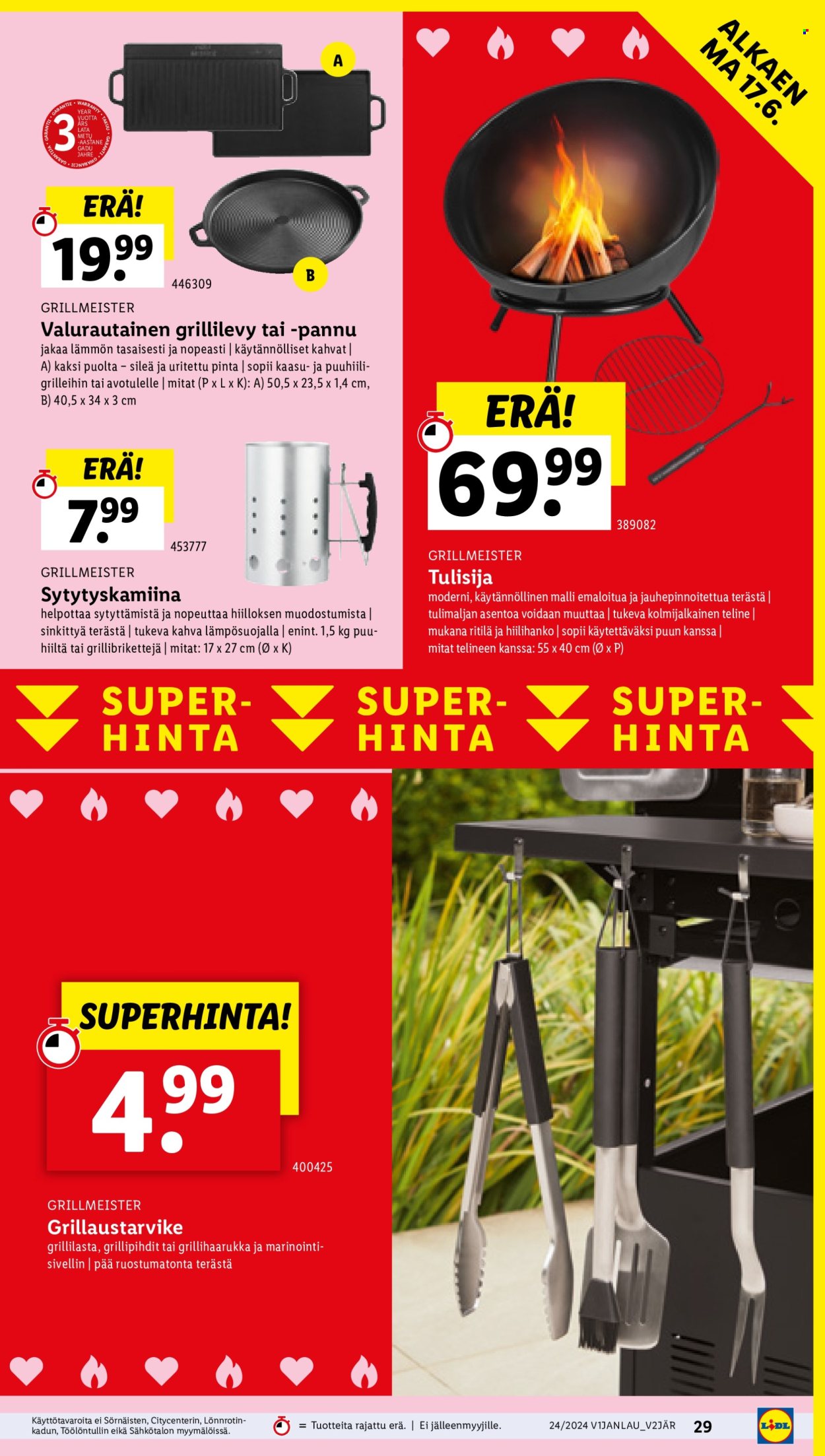 Lidl tarjoukset - 13.06.2024 - 18.06.2024. Sivu 33