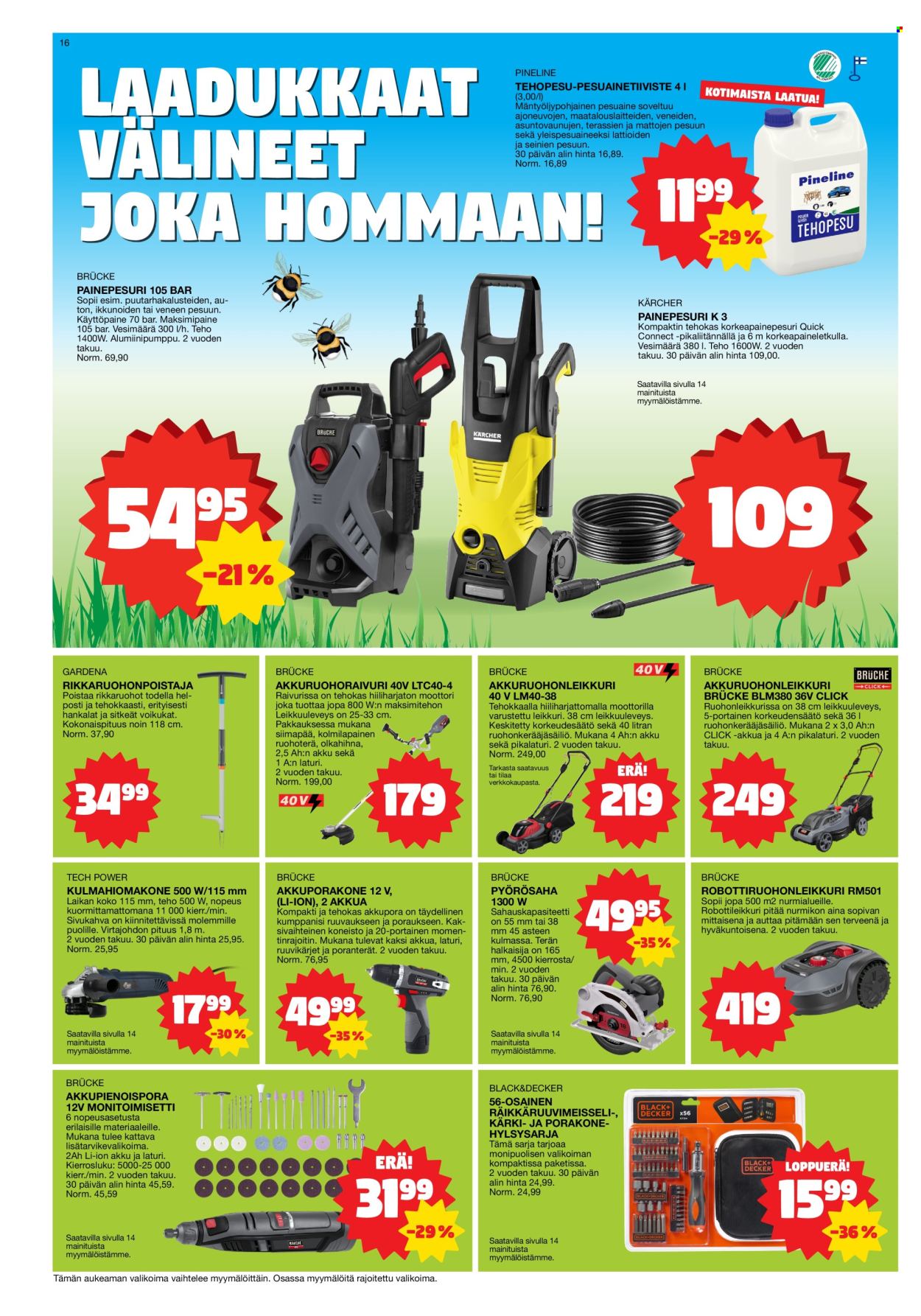 Tokmanni tarjoukset - 10.06.2024 - 16.06.2024. Sivu 16