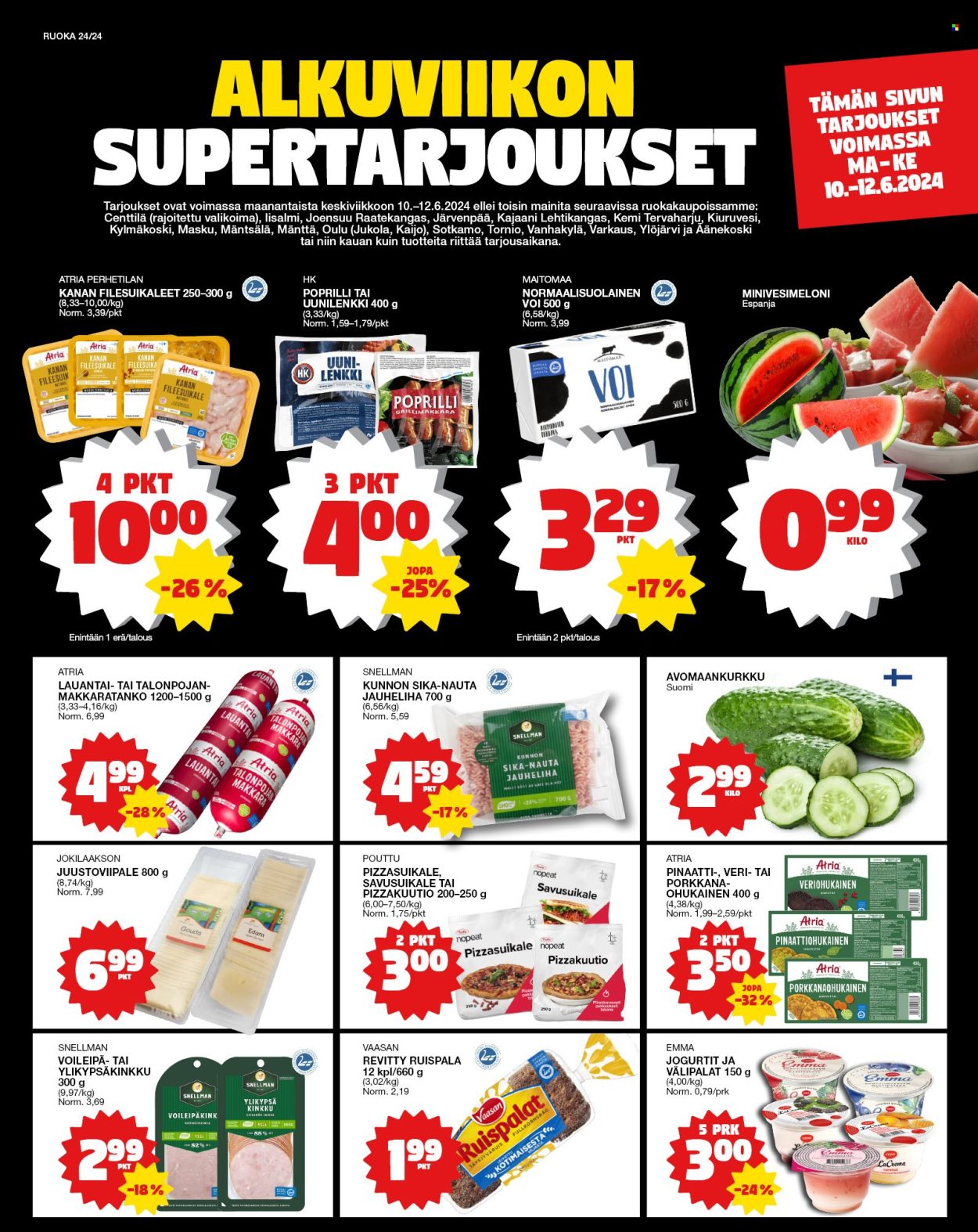 Tokmanni tarjoukset - 10.06.2024 - 12.06.2024. Sivu 1