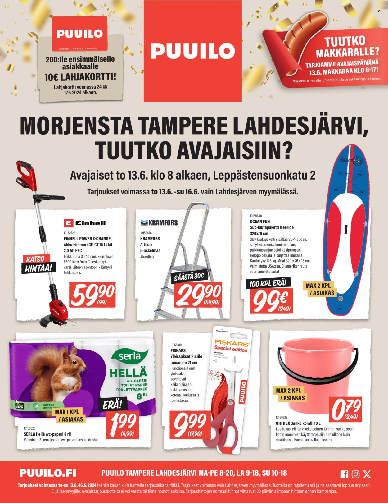Puuilo tarjoukset - 13.06.2024 - 16.06.2024. Sivu 1