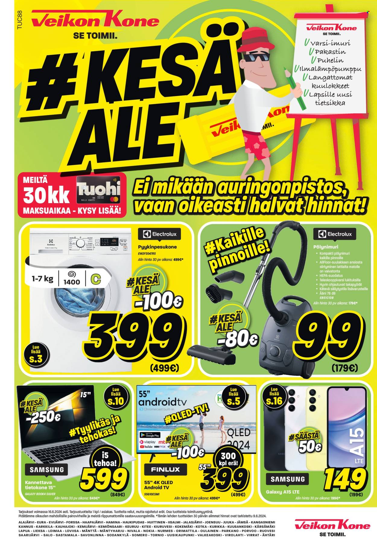 Veikon Kone tarjoukset - 10.06.2024 - 16.06.2024. Sivu 1