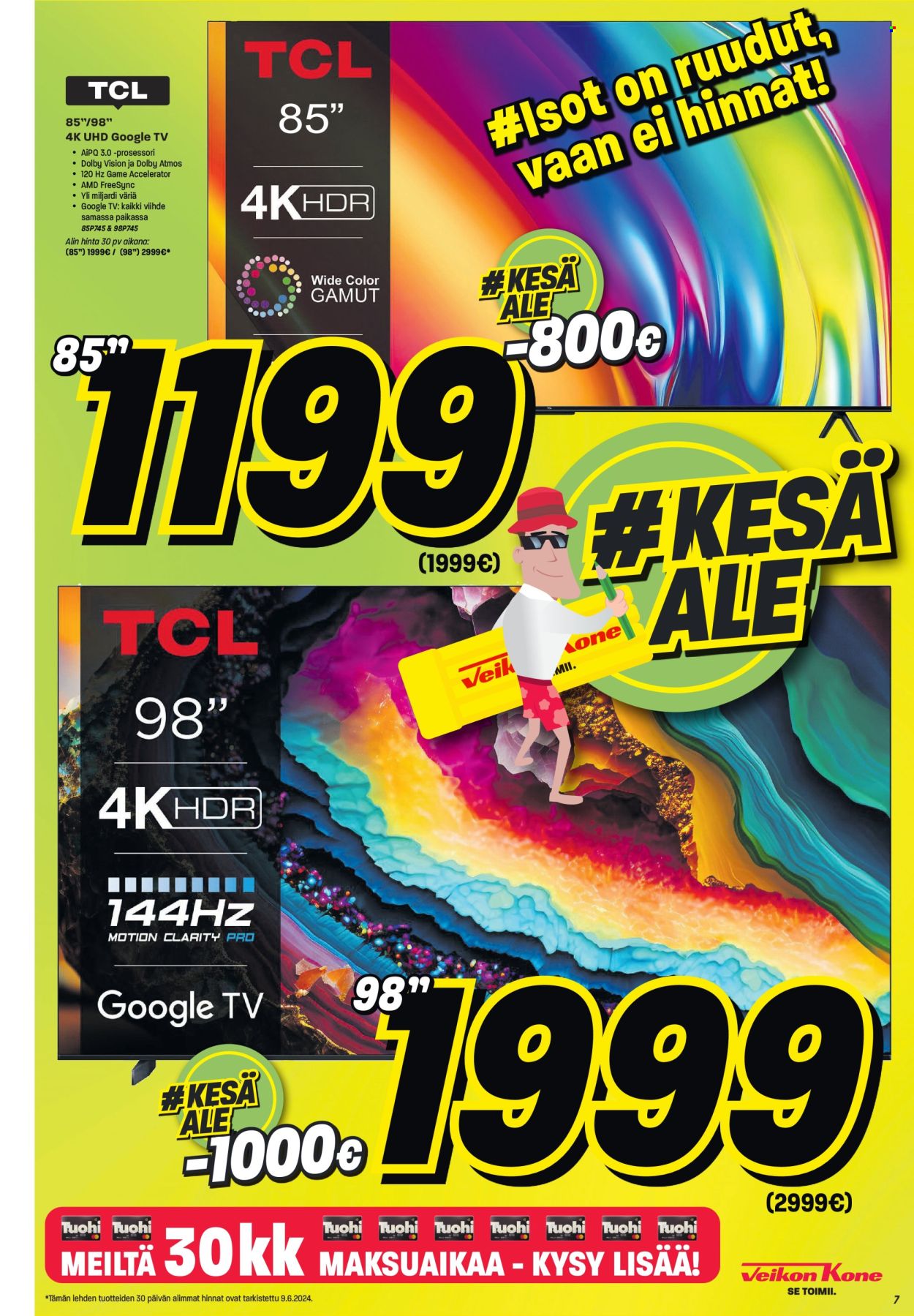 Veikon Kone tarjoukset - 10.06.2024 - 16.06.2024. Sivu 7