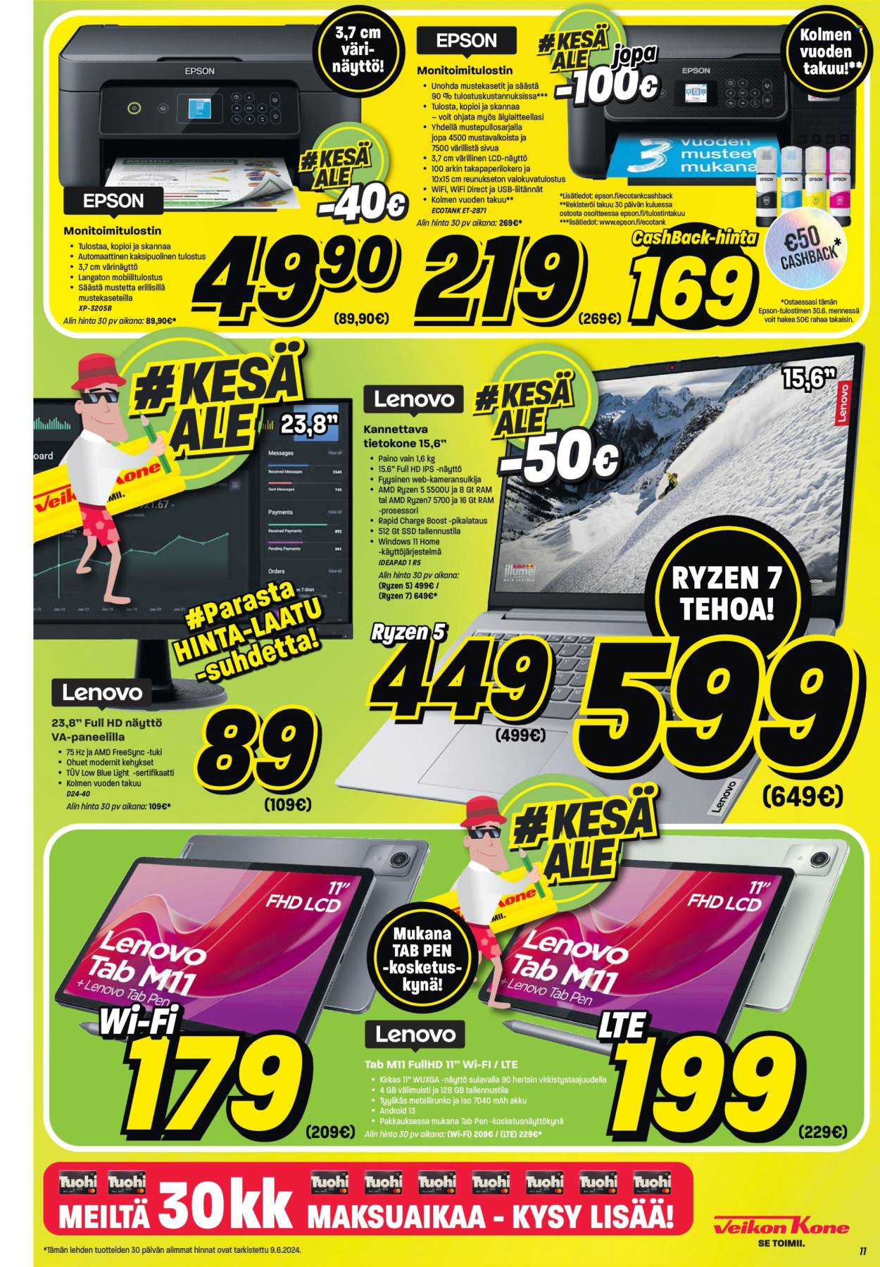 Veikon Kone tarjoukset - 10.06.2024 - 16.06.2024. Sivu 11