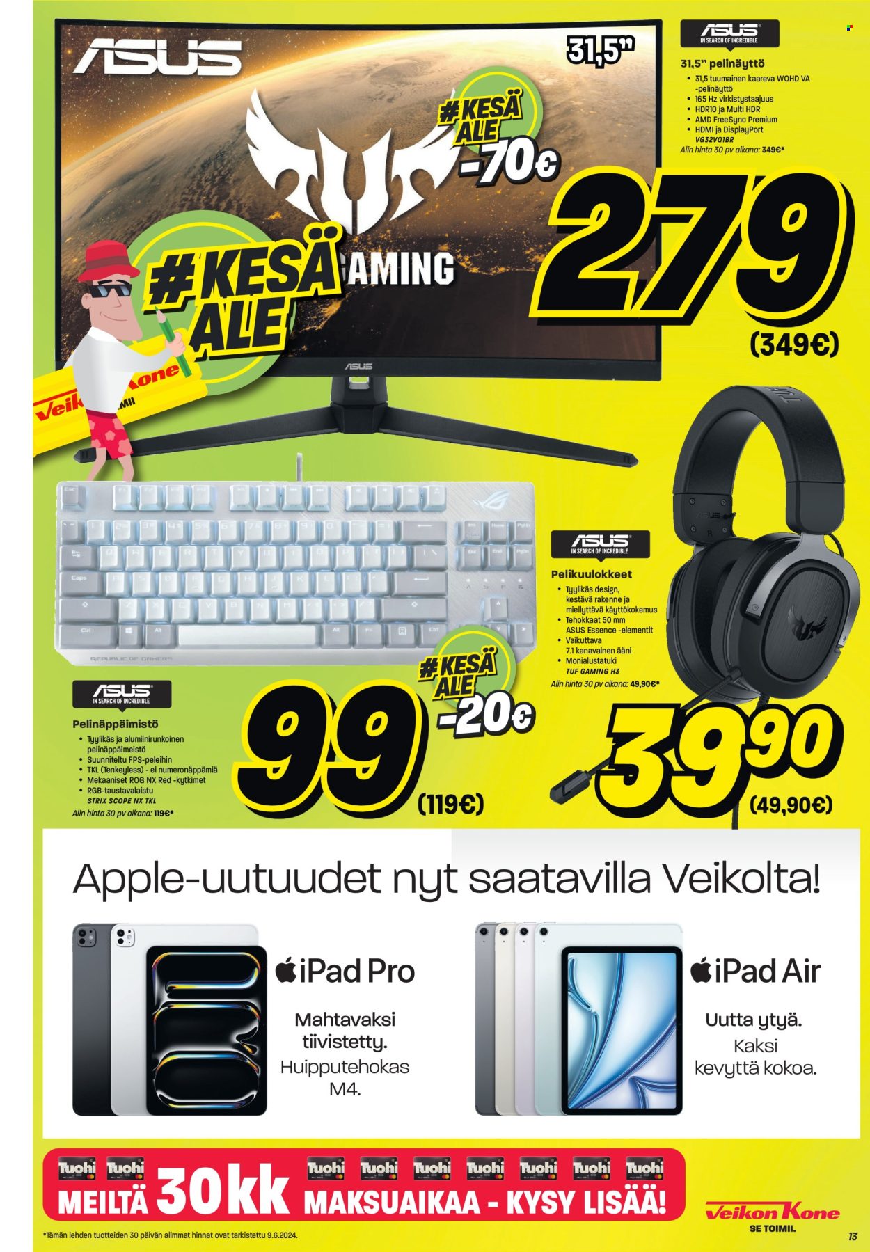 Veikon Kone tarjoukset - 10.06.2024 - 16.06.2024. Sivu 13