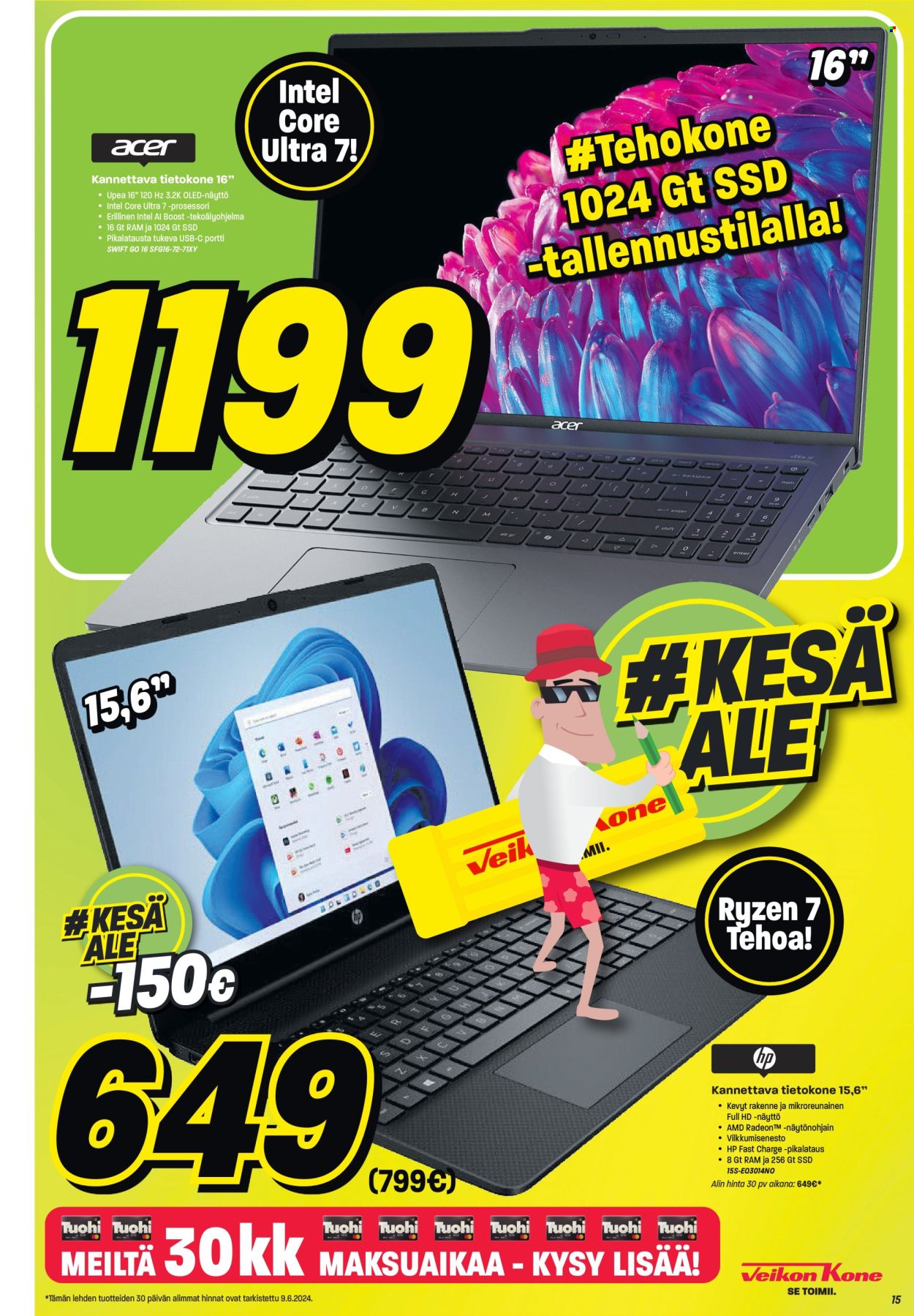 Veikon Kone tarjoukset - 10.06.2024 - 16.06.2024. Sivu 15