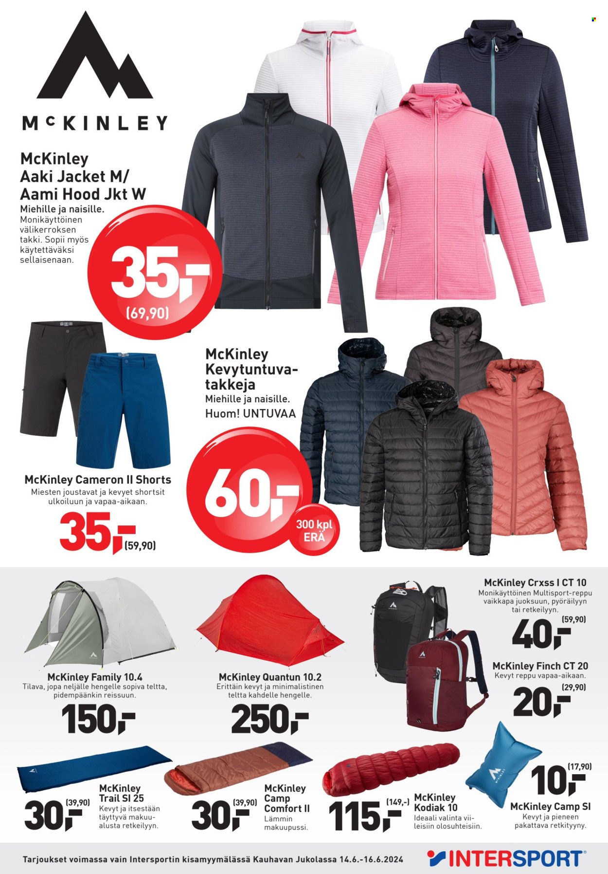 Intersport tarjoukset - 14.06.2024 - 16.06.2024. Sivu 10