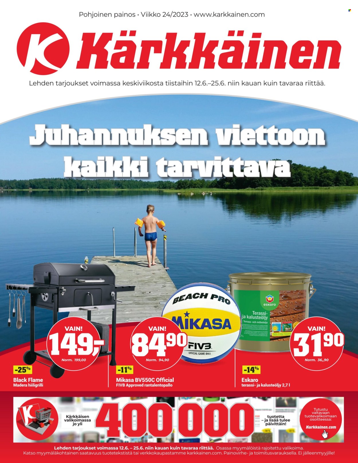 Kärkkäinen tarjoukset - 12.06.2024 - 25.06.2024. Sivu 1