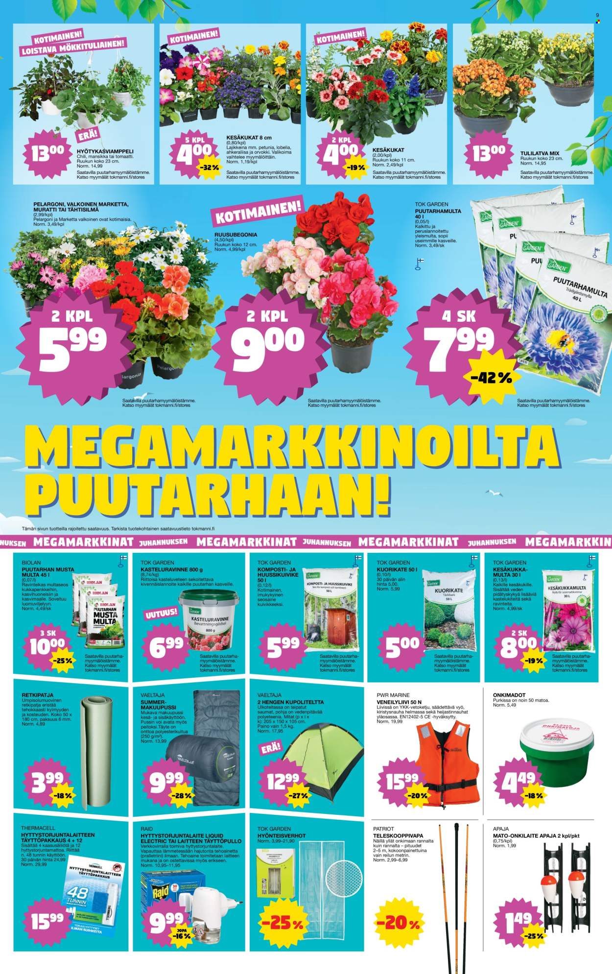Tokmanni tarjoukset - 17.06.2024 - 23.06.2024. Sivu 9