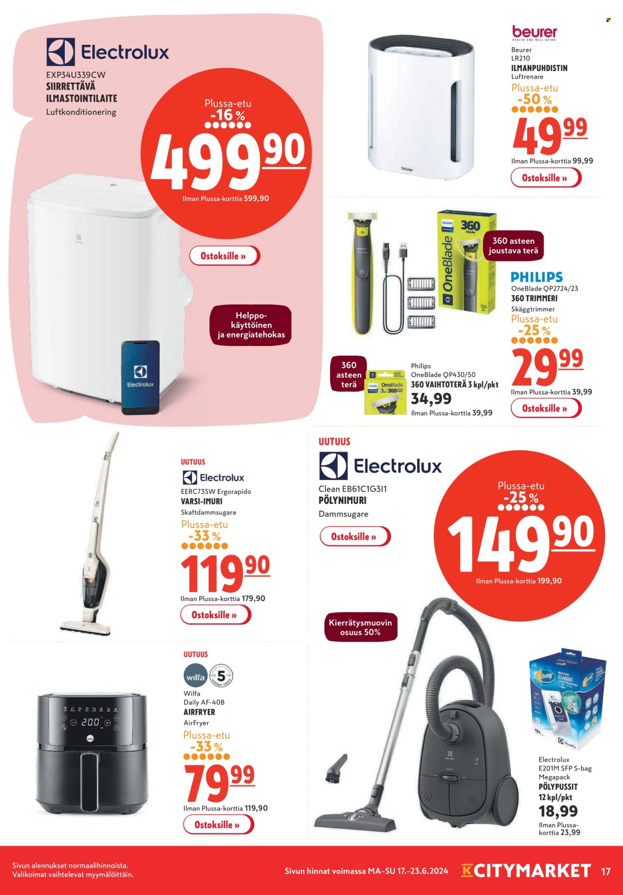 K-citymarket tarjoukset - 17.06.2024 - 23.06.2024. Sivu 17