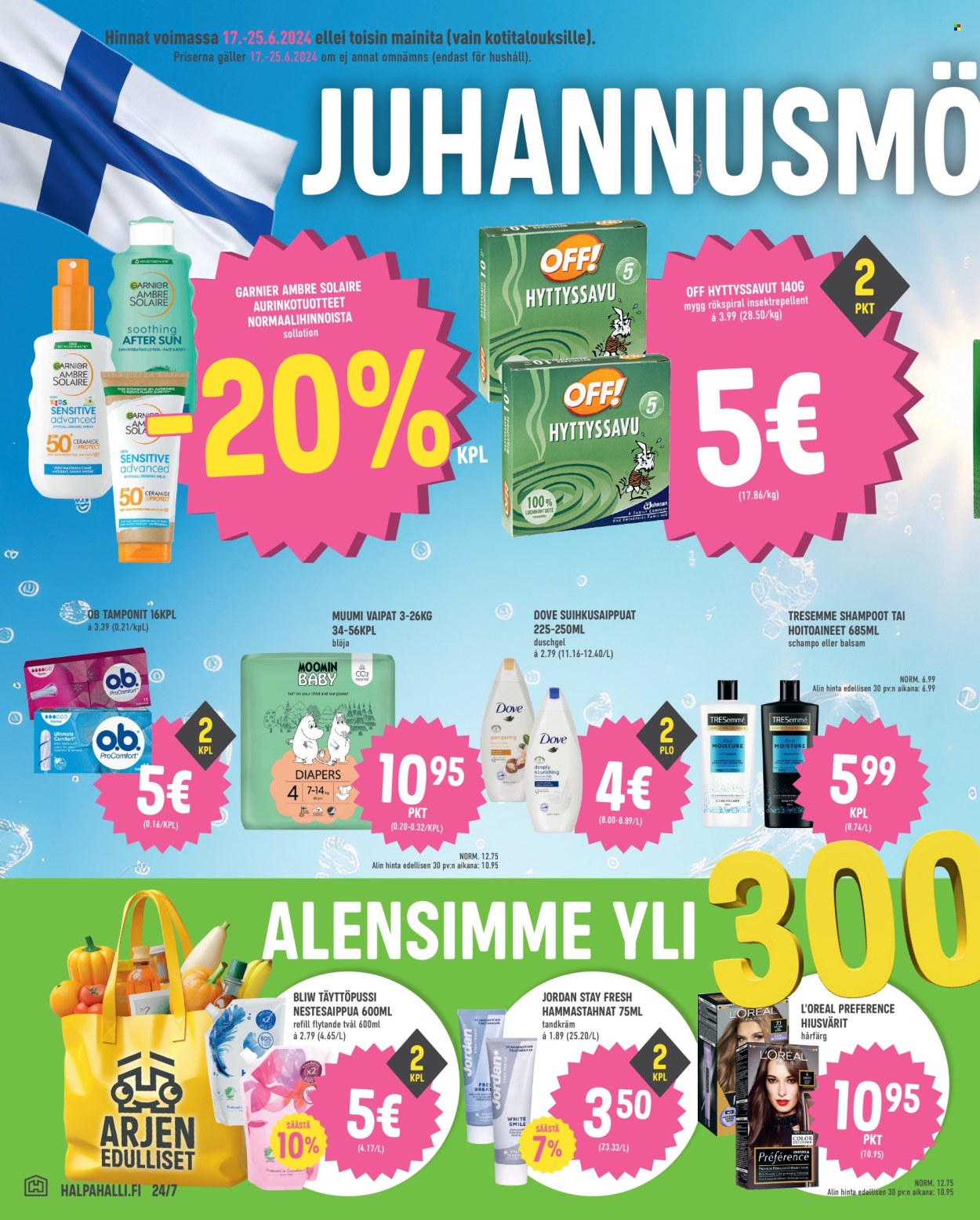 HalpaHalli tarjoukset - 17.06.2024 - 25.06.2024. Sivu 6