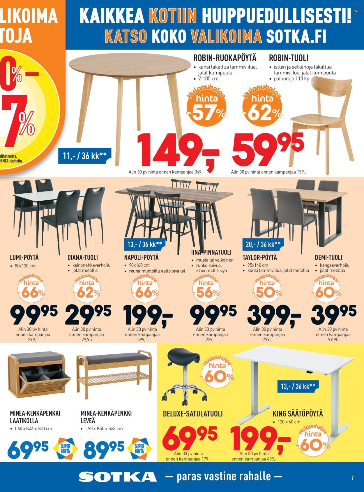 Sotka tarjoukset. Sivu 7