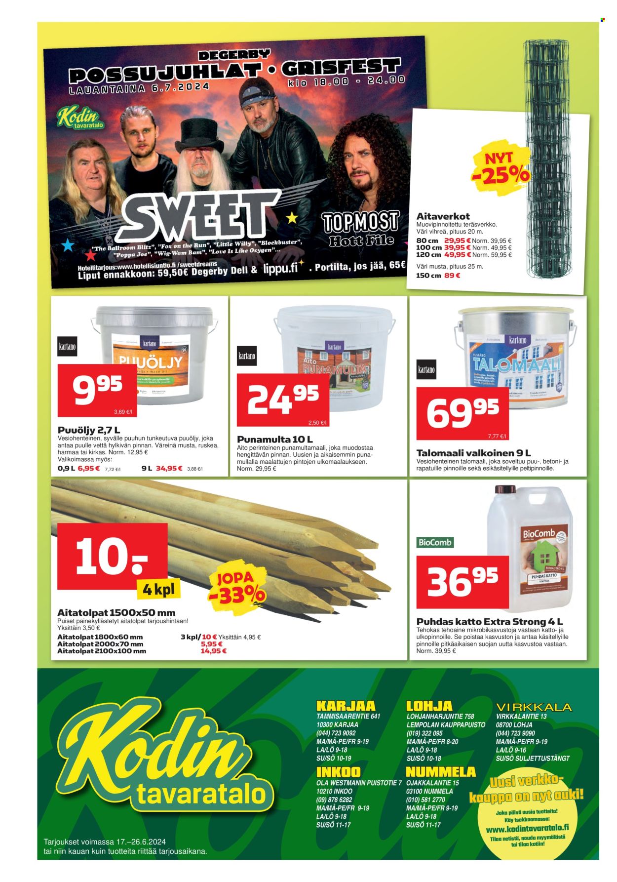 Kodintavaratalo tarjoukset - 17.06.2024 - 26.06.2024. Sivu 8