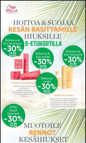 Prisma tarjoukset  - 19.06.2024 - 31.07.2024.