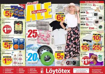 Löytötex tarjoukset  - 19.06.2024 - 25.06.2024.