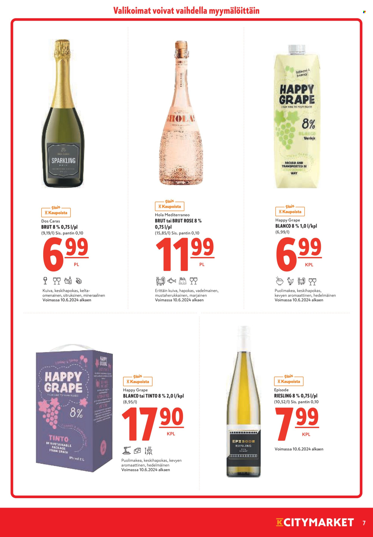 K-citymarket tarjoukset - 19.06.2024 - 23.06.2024. Sivu 7