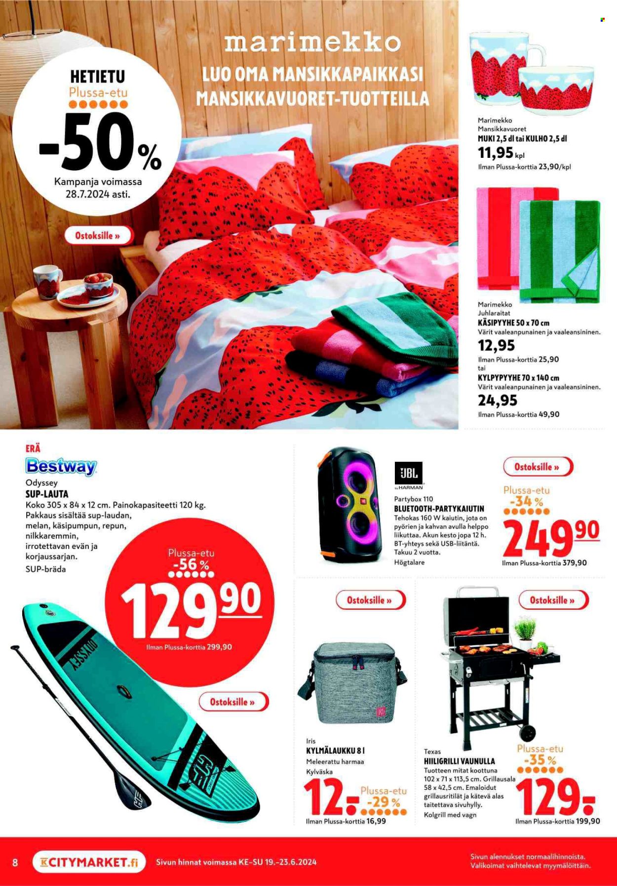 K-citymarket tarjoukset - 19.06.2024 - 23.06.2024. Sivu 8