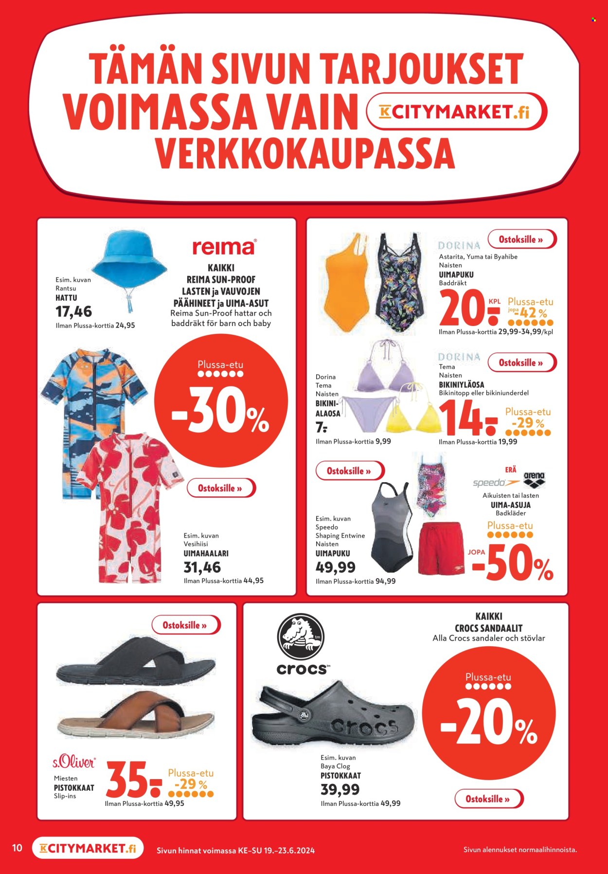 K-citymarket tarjoukset - 19.06.2024 - 23.06.2024. Sivu 10
