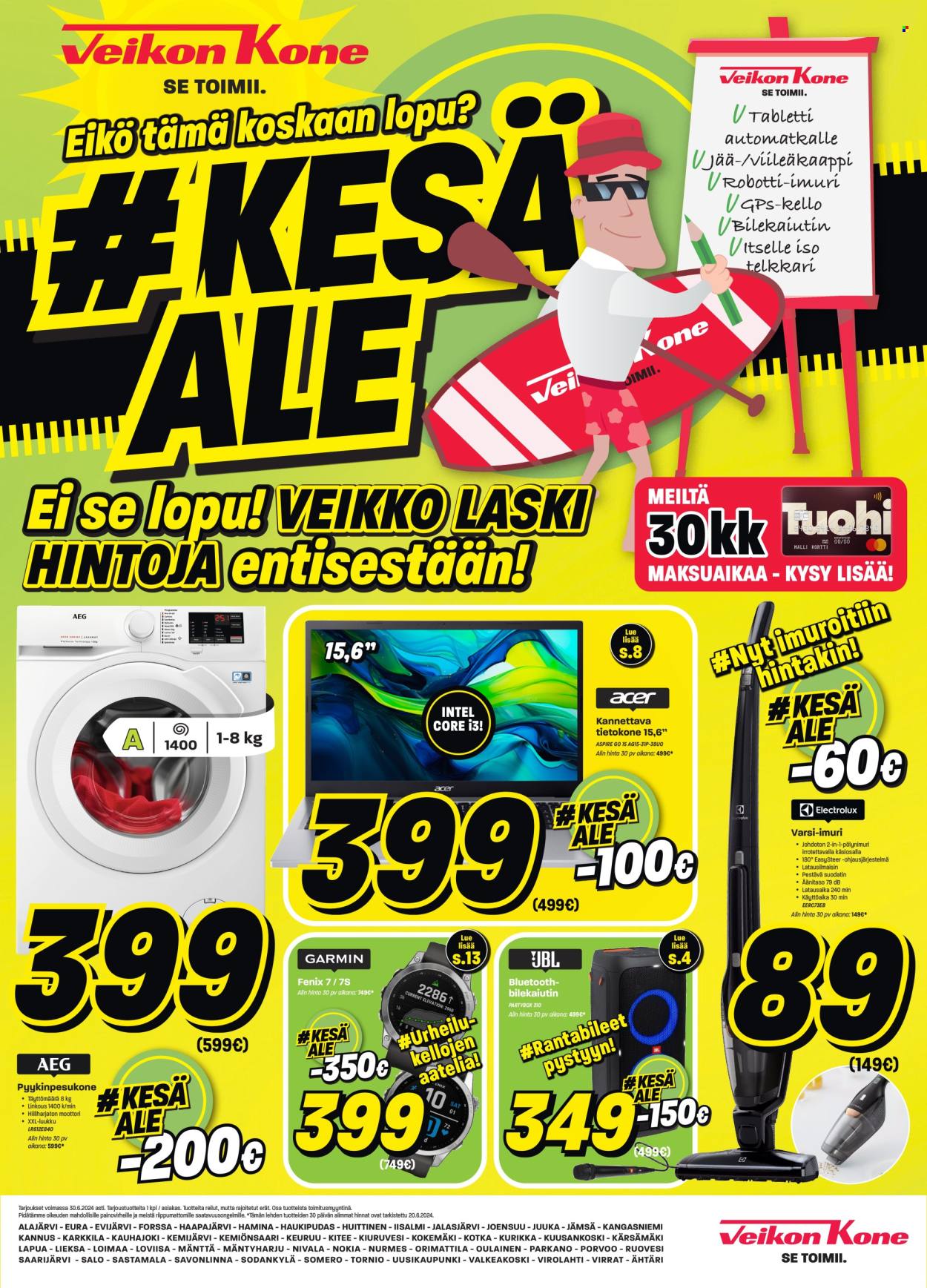 Veikon Kone tarjoukset - 23.06.2024 - 30.06.2024. Sivu 1