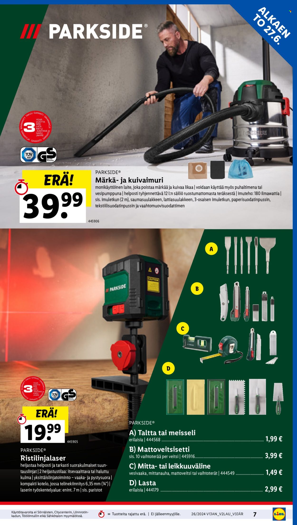 Lidl tarjoukset. Sivu 7