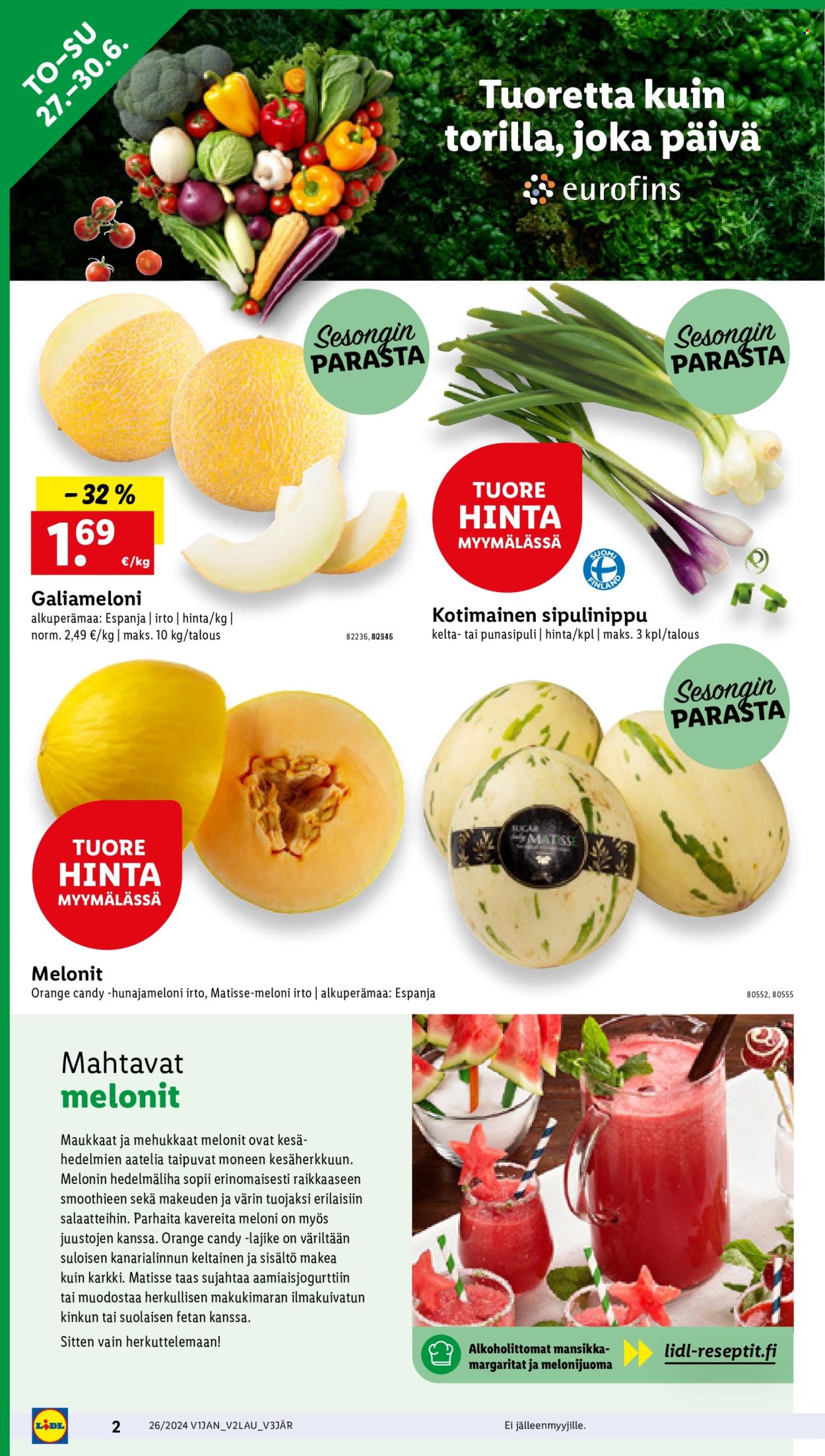 Lidl tarjoukset - 27.06.2024 - 03.07.2024. Sivu 4
