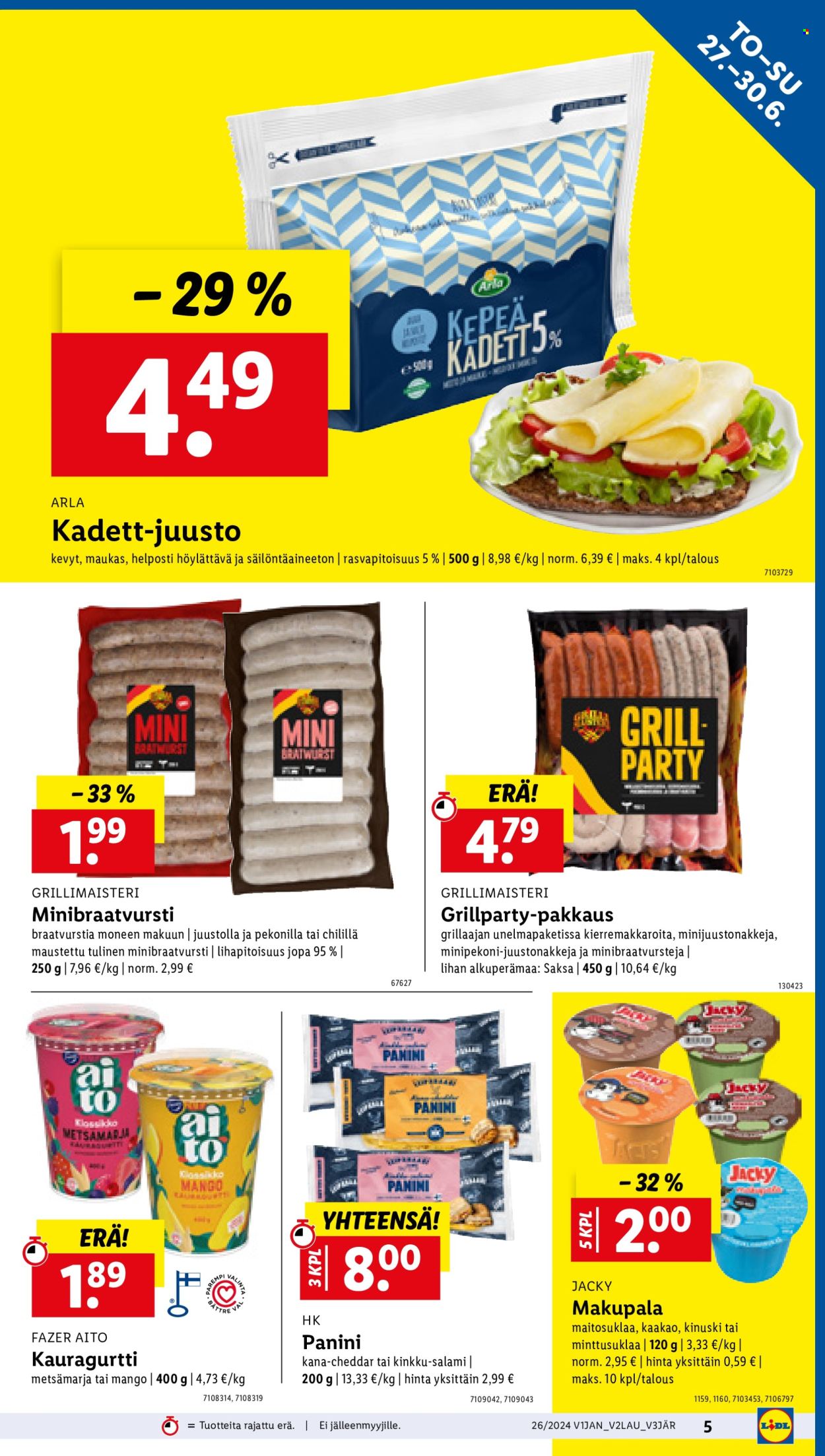 Lidl tarjoukset - 27.06.2024 - 03.07.2024. Sivu 7