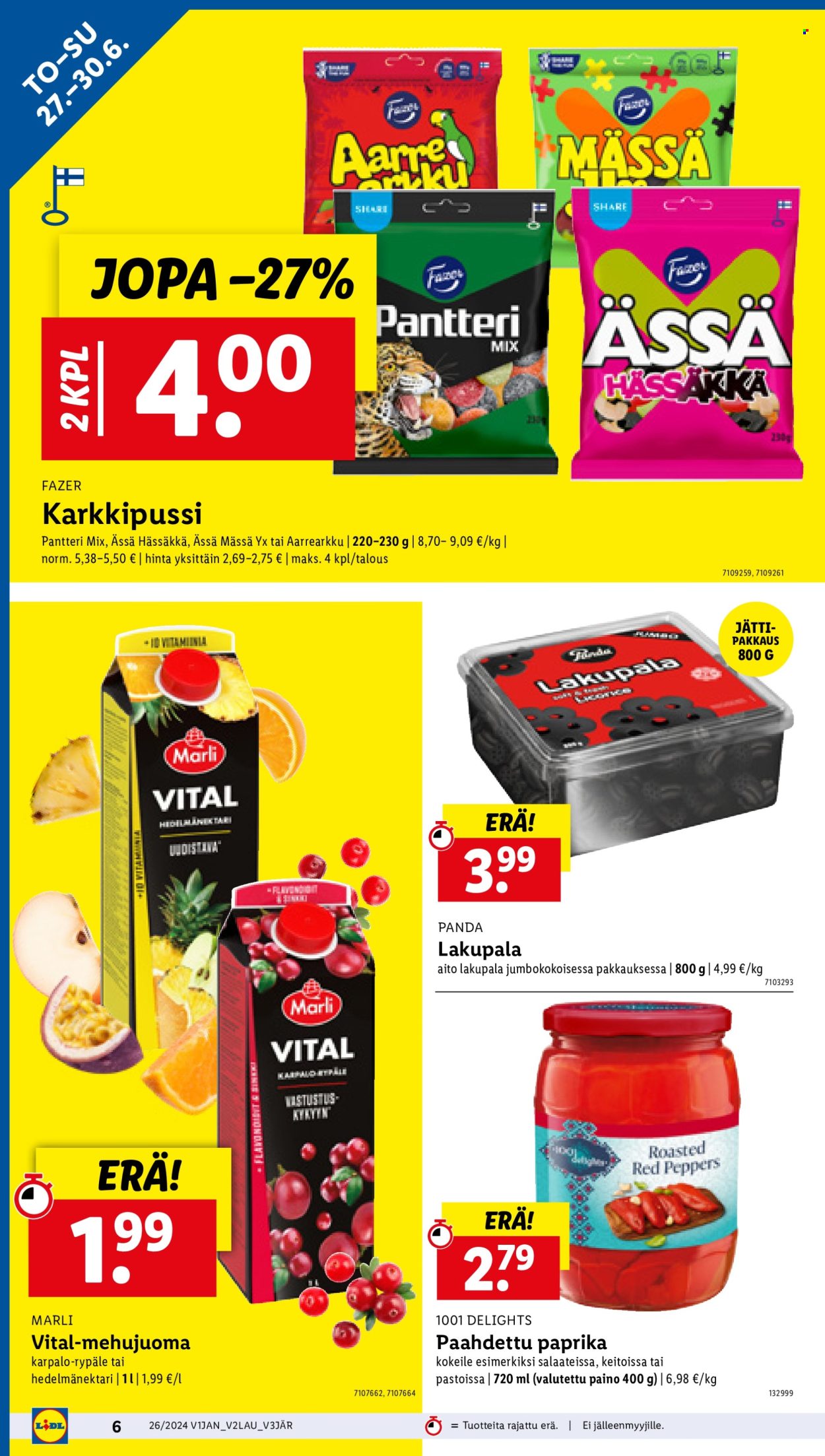 Lidl tarjoukset - 27.06.2024 - 03.07.2024. Sivu 8