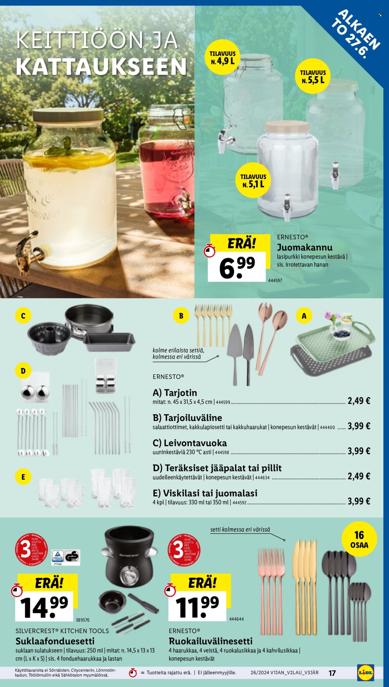 Lidl tarjoukset - 27.06.2024 - 03.07.2024. Sivu 19