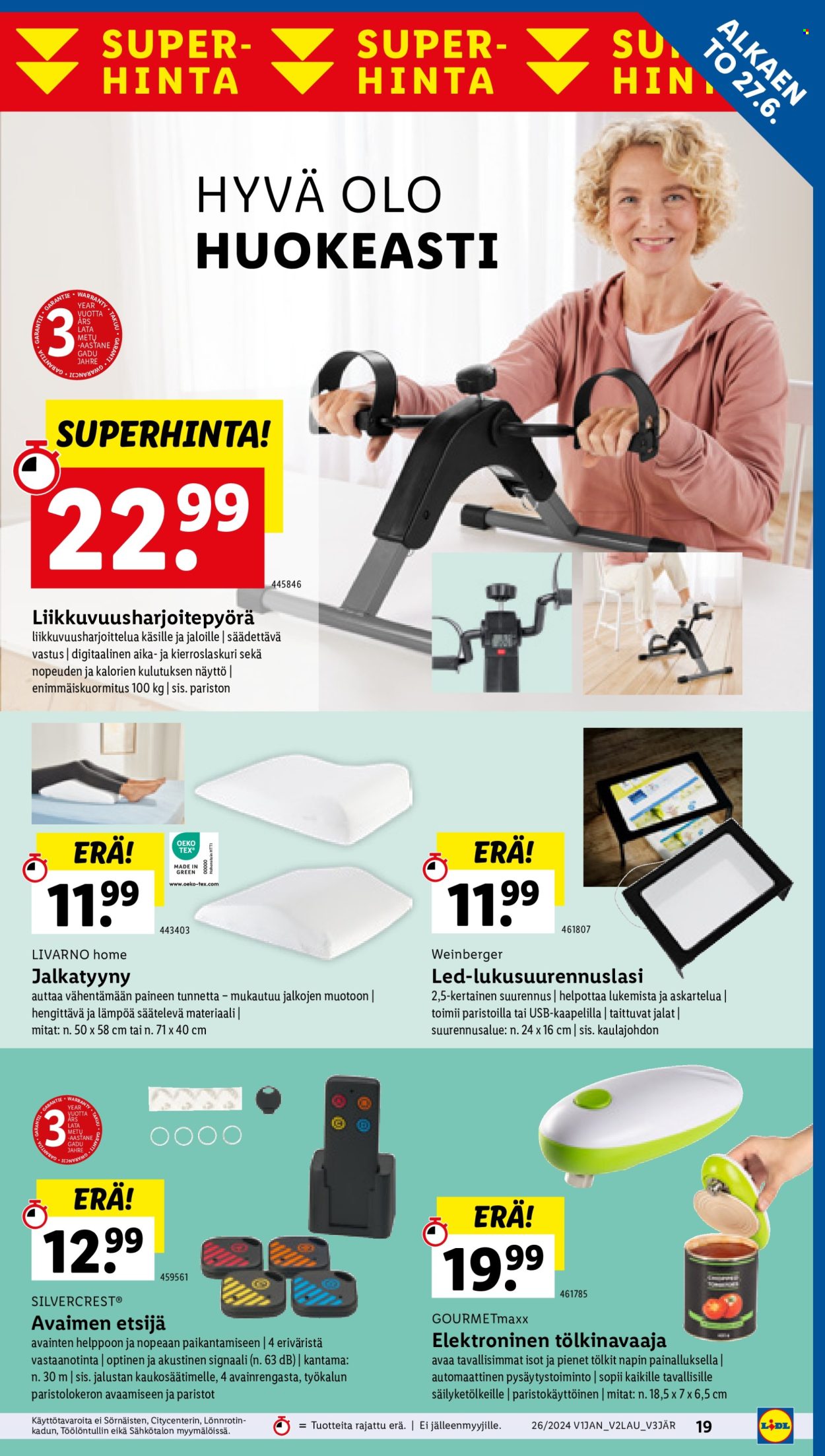 Lidl tarjoukset - 27.06.2024 - 03.07.2024. Sivu 21