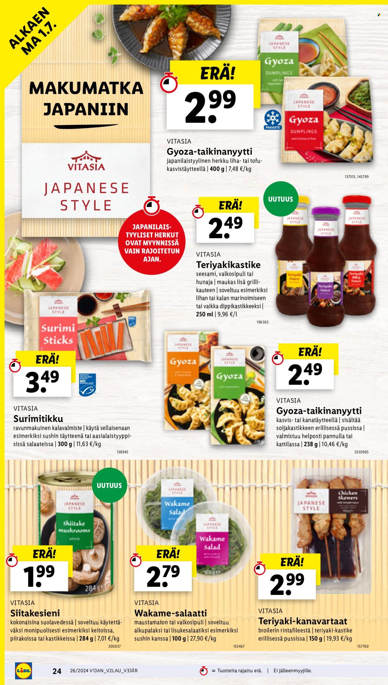 Lidl tarjoukset - 27.06.2024 - 03.07.2024. Sivu 28