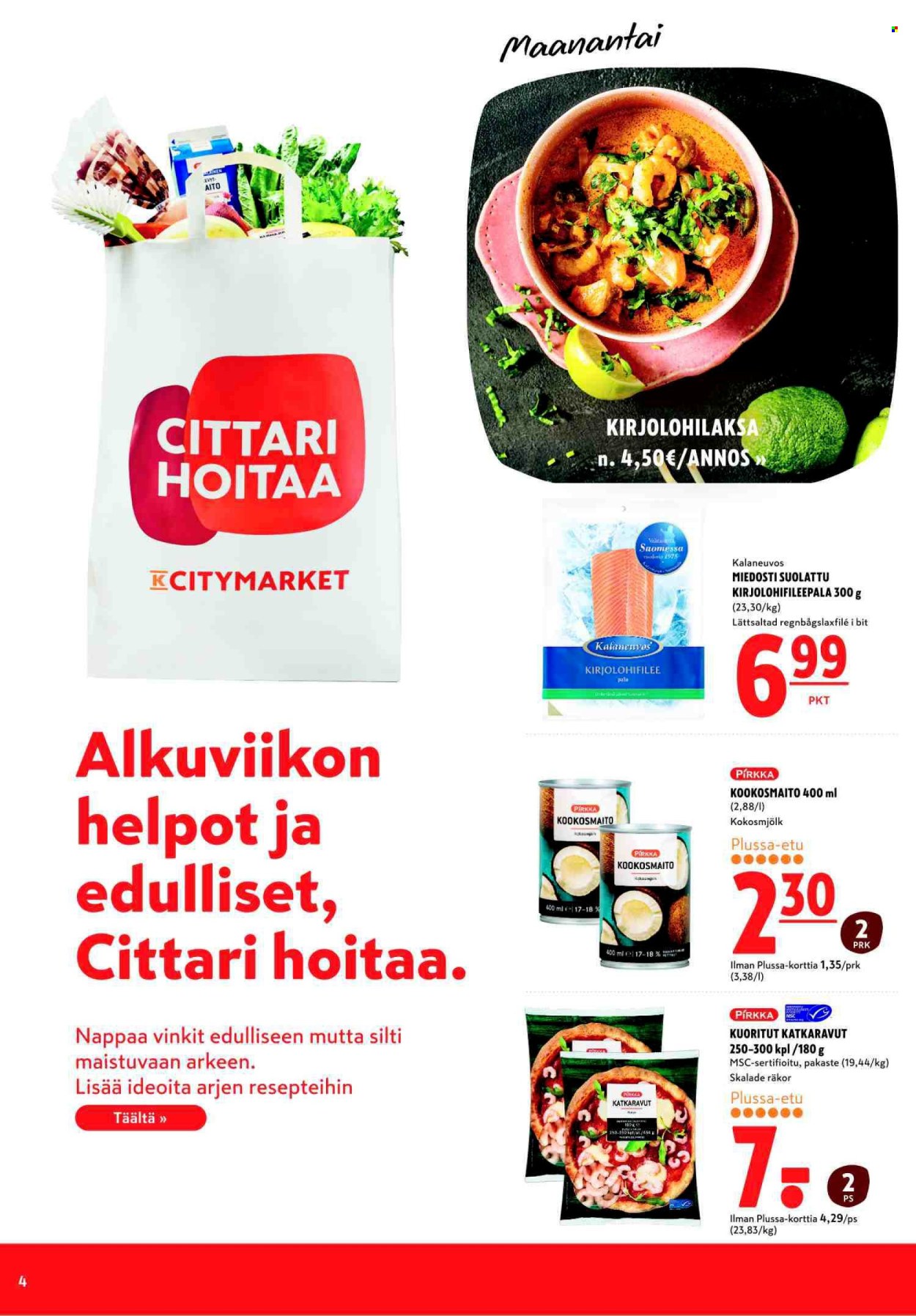 K-citymarket tarjoukset - 24.06.2024 - 30.06.2024. Sivu 4