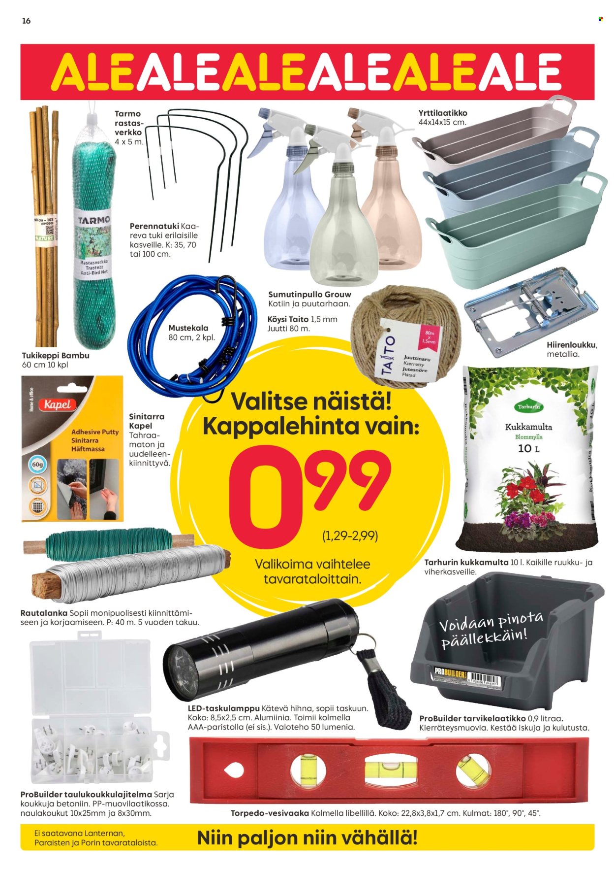 Rusta tarjoukset - 24.06.2024 - 30.06.2024. Sivu 16