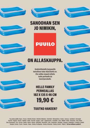 Puuilo tarjoukset .