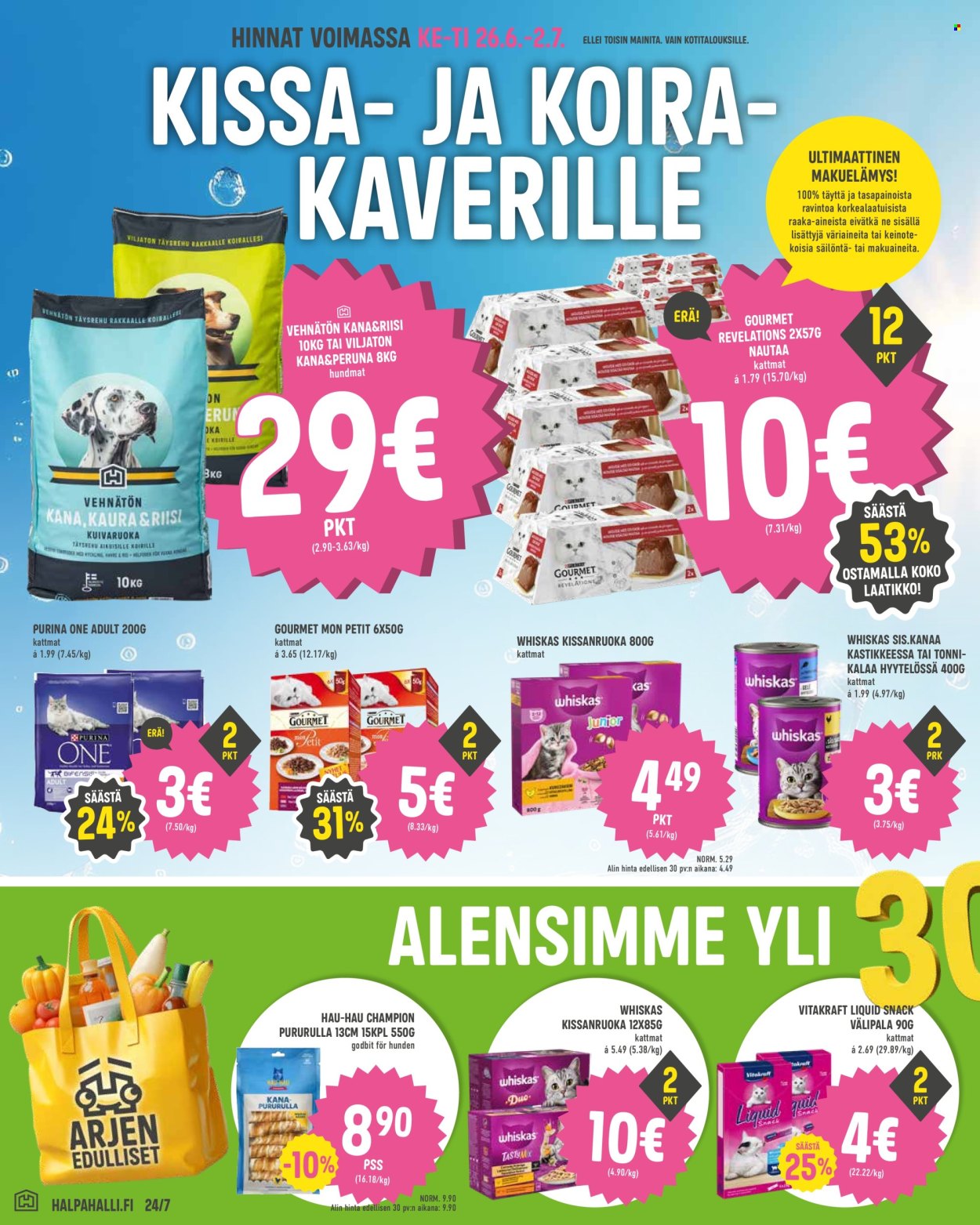 HalpaHalli tarjoukset - 26.06.2024 - 02.07.2024. Sivu 6