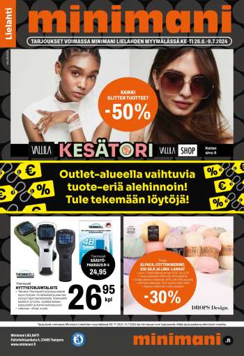 Minimani tarjoukset  - 26.06.2024 - 09.07.2024.